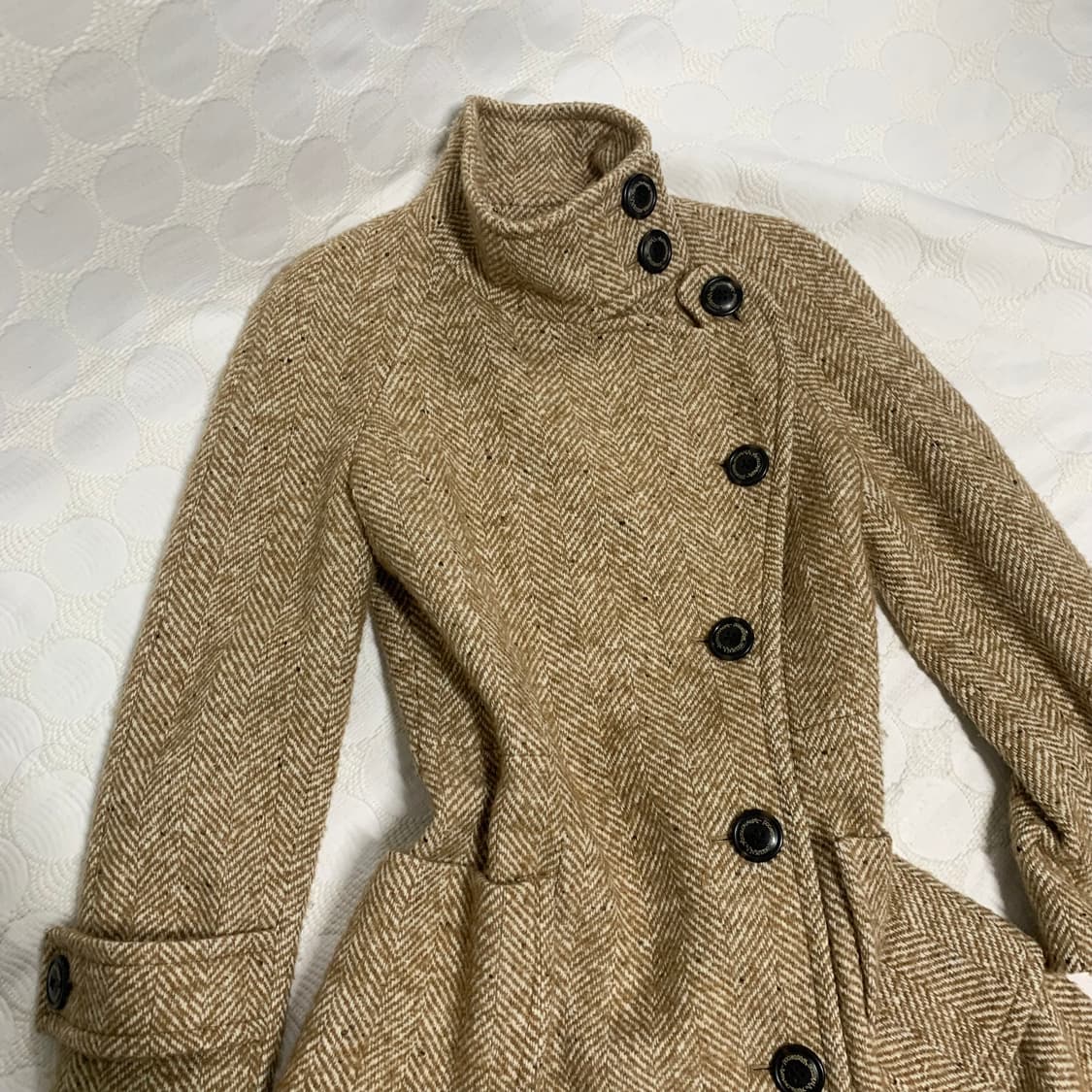 비비안 웨스트우드 나이트 디테일 울 니트 롱 코트 상품이미지6