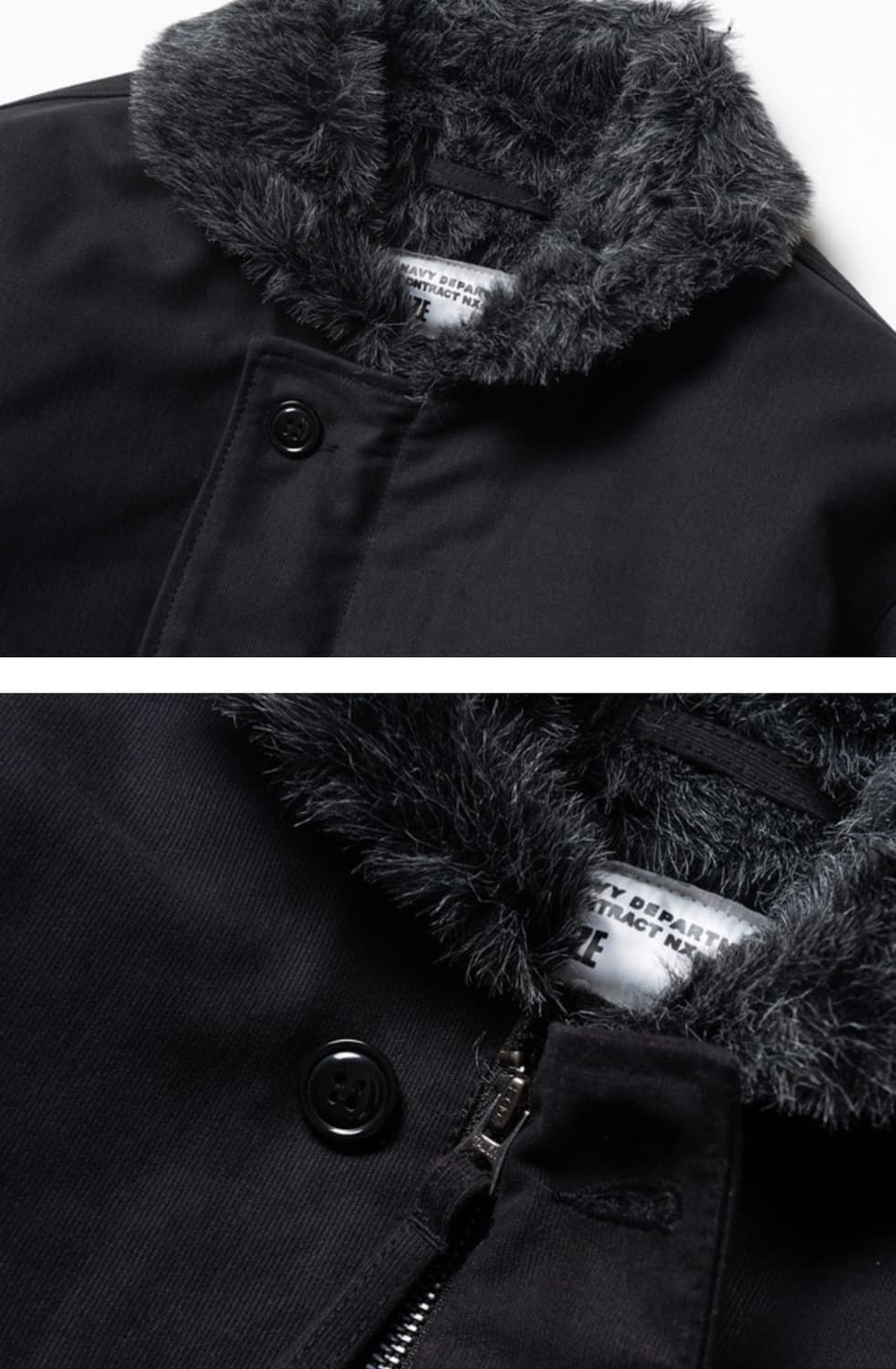 YMCL KY USN N-1 덱자켓 (블랙, 38) 상품이미지2