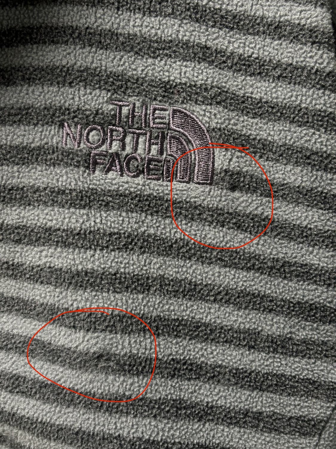 노스페이스 스트라이프 플리스 자켓 상품이미지7