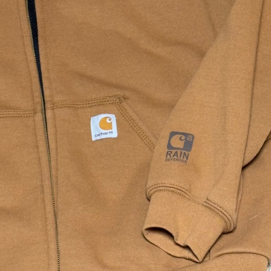 칼하트 레인디펜더 후드집업 M 상품이미지3