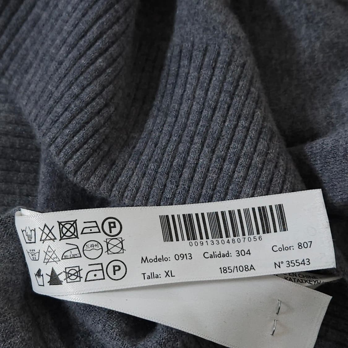 105)마시모두띠 캐시미어 혼방 라운드 니트 상품이미지6