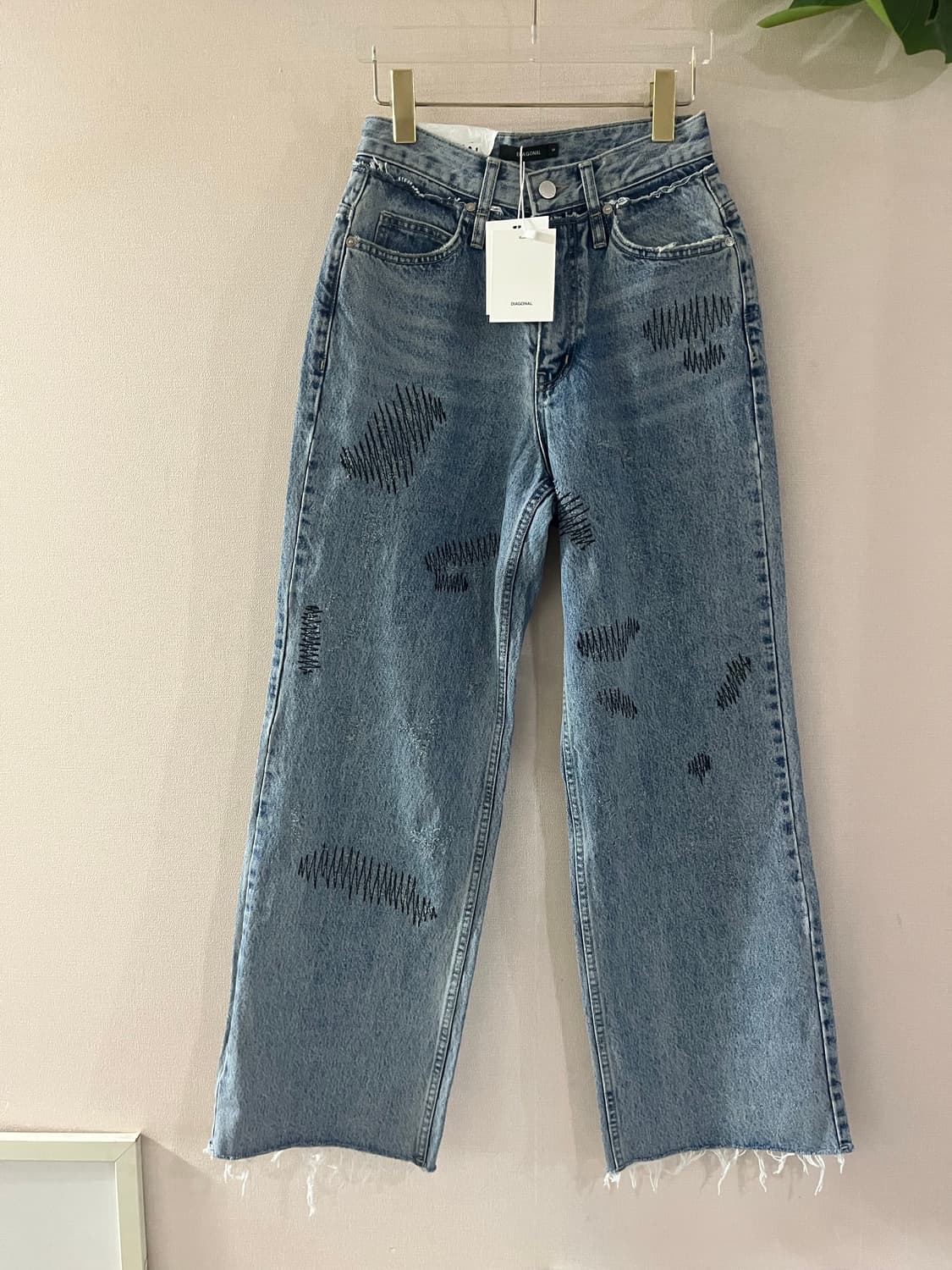 다이애그널 DIAGONAL stitched denim(S) 상품이미지5