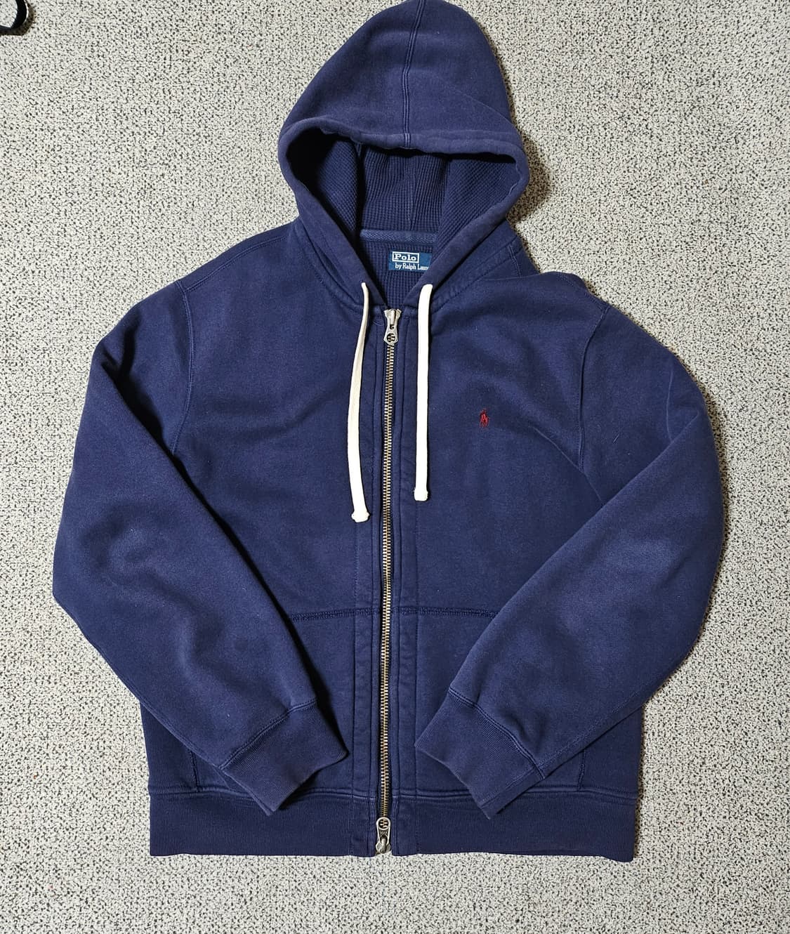 [XL] POLO 폴로 써멀 후드집업 네이비 상품이미지1