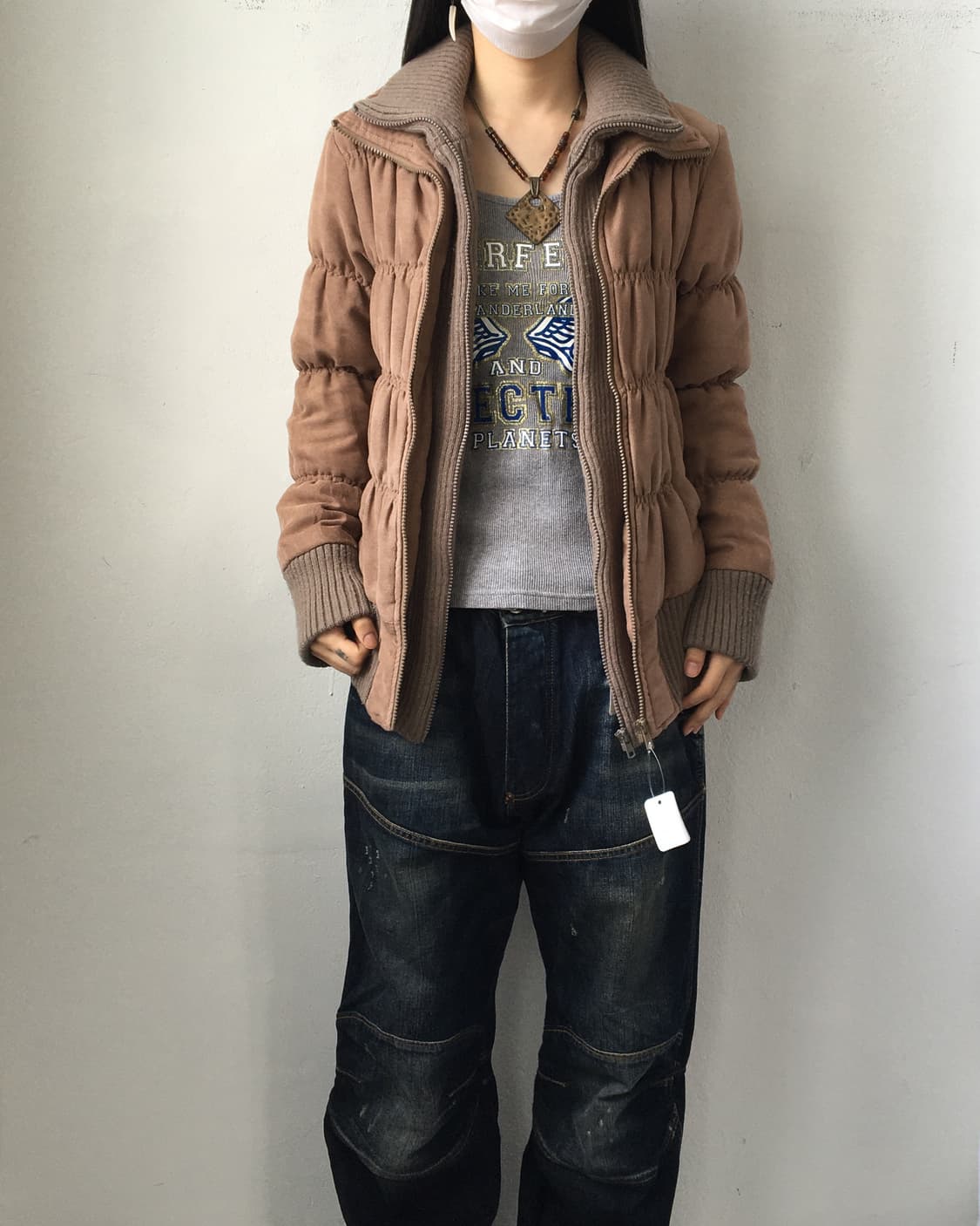 Shirring point double collar jacket 상품이미지9