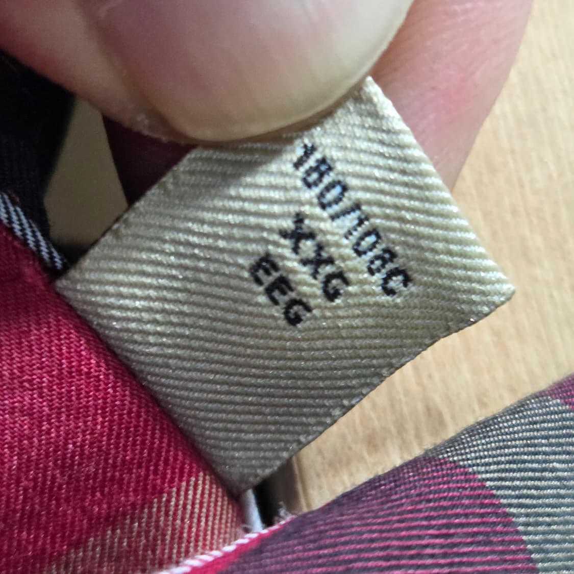 버버리 런던 체크 셔츠 상품이미지3