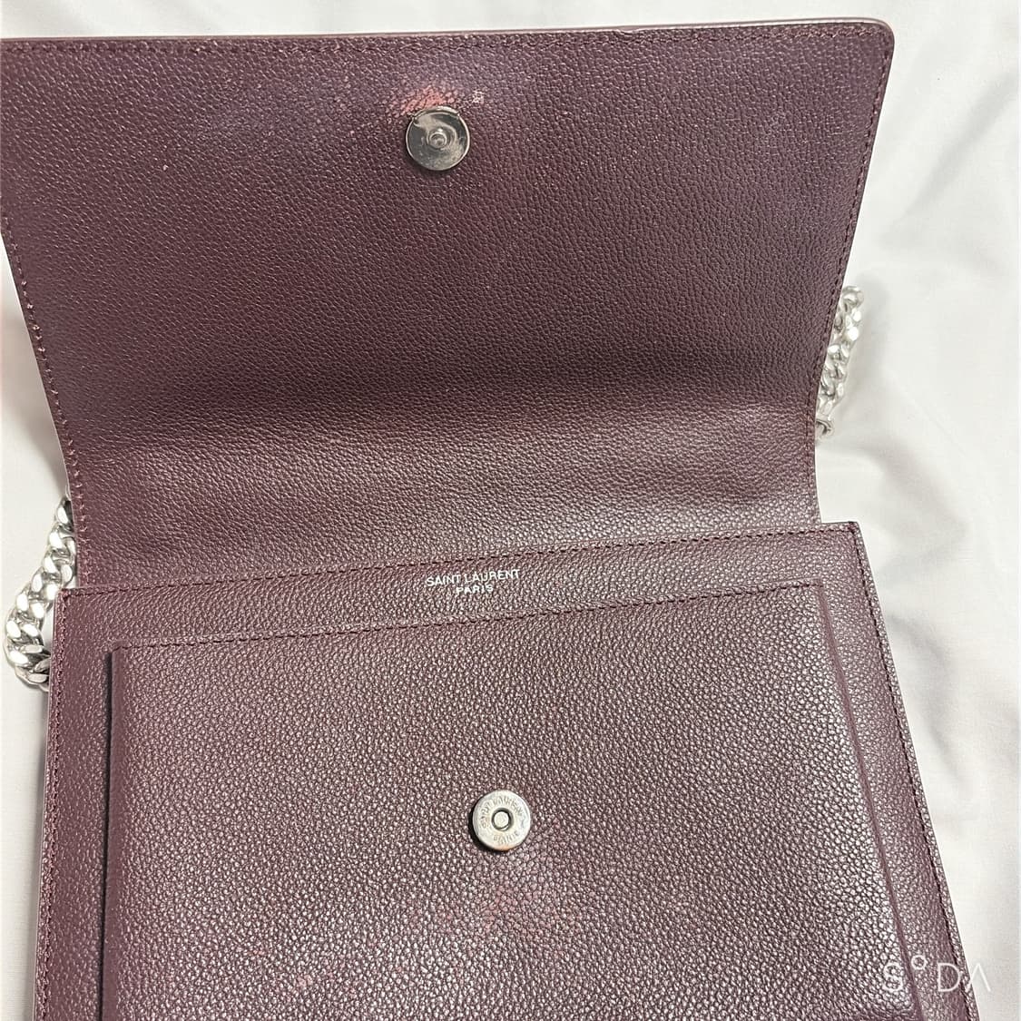 생로랑 선셋백 와인 크로스백 상품이미지5