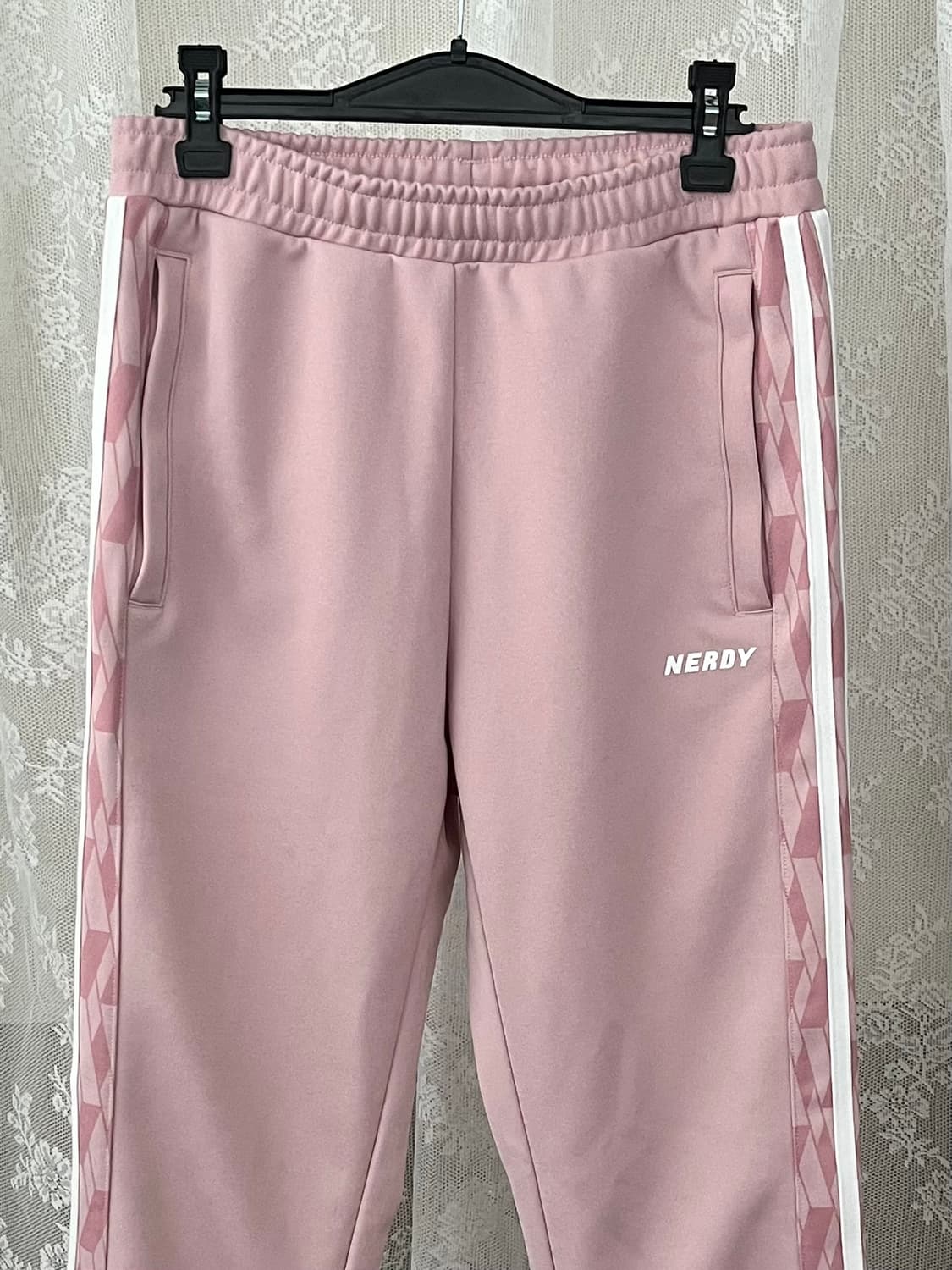 S) 널디 모노그램 핑크 트레이닝 팬츠 상품이미지3