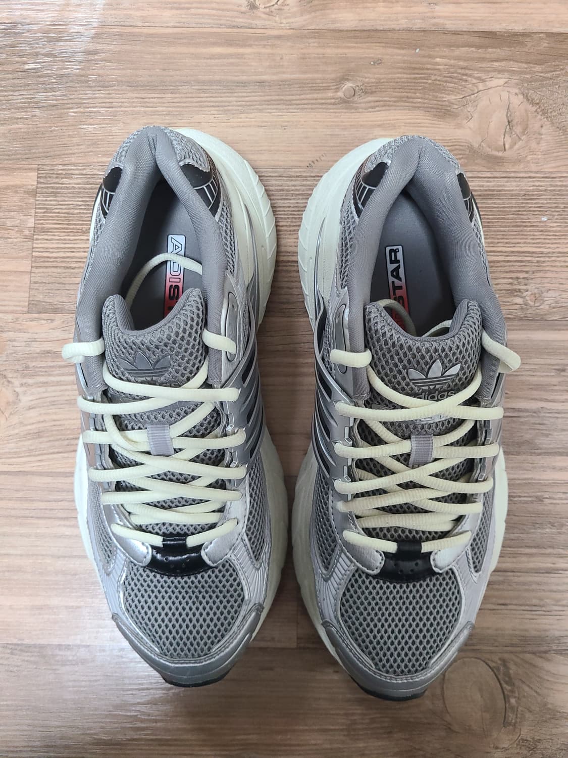 (260,265) 아디다스 아디스타 XLG SMU 실버 블랙 운동화 신발 상품이미지2