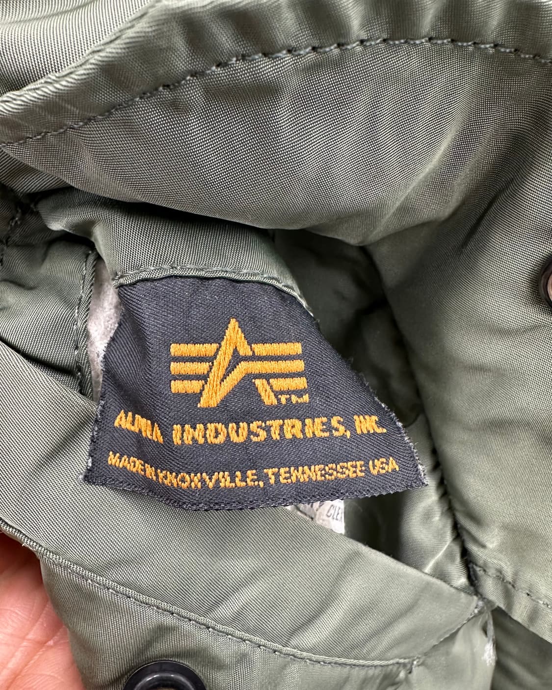 (S)90'S ALPHA USA 항공점퍼-M1694 상품이미지7