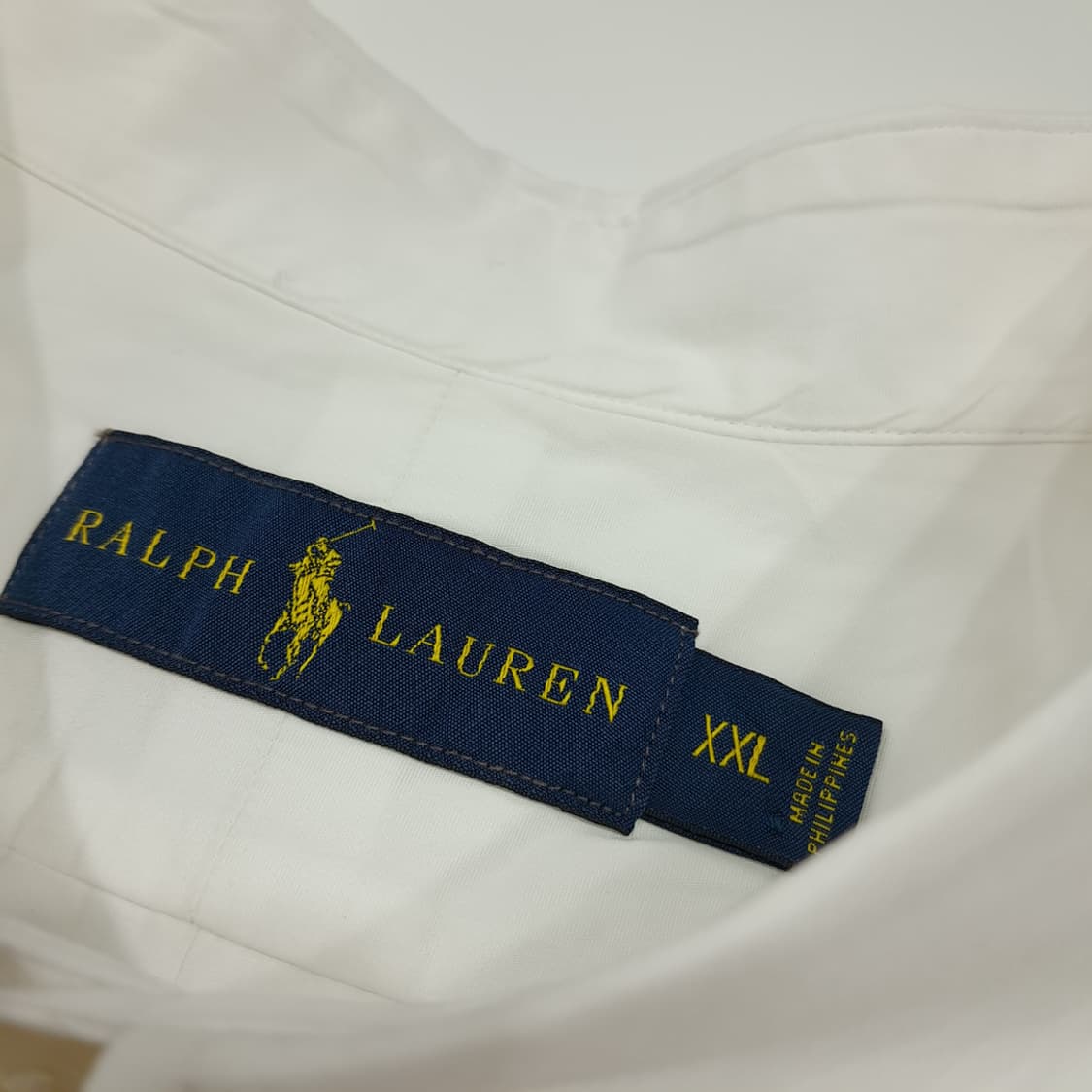 CK019 2XL 폴로 00s 버튼다운 화이트 셔츠 남방 상품이미지3