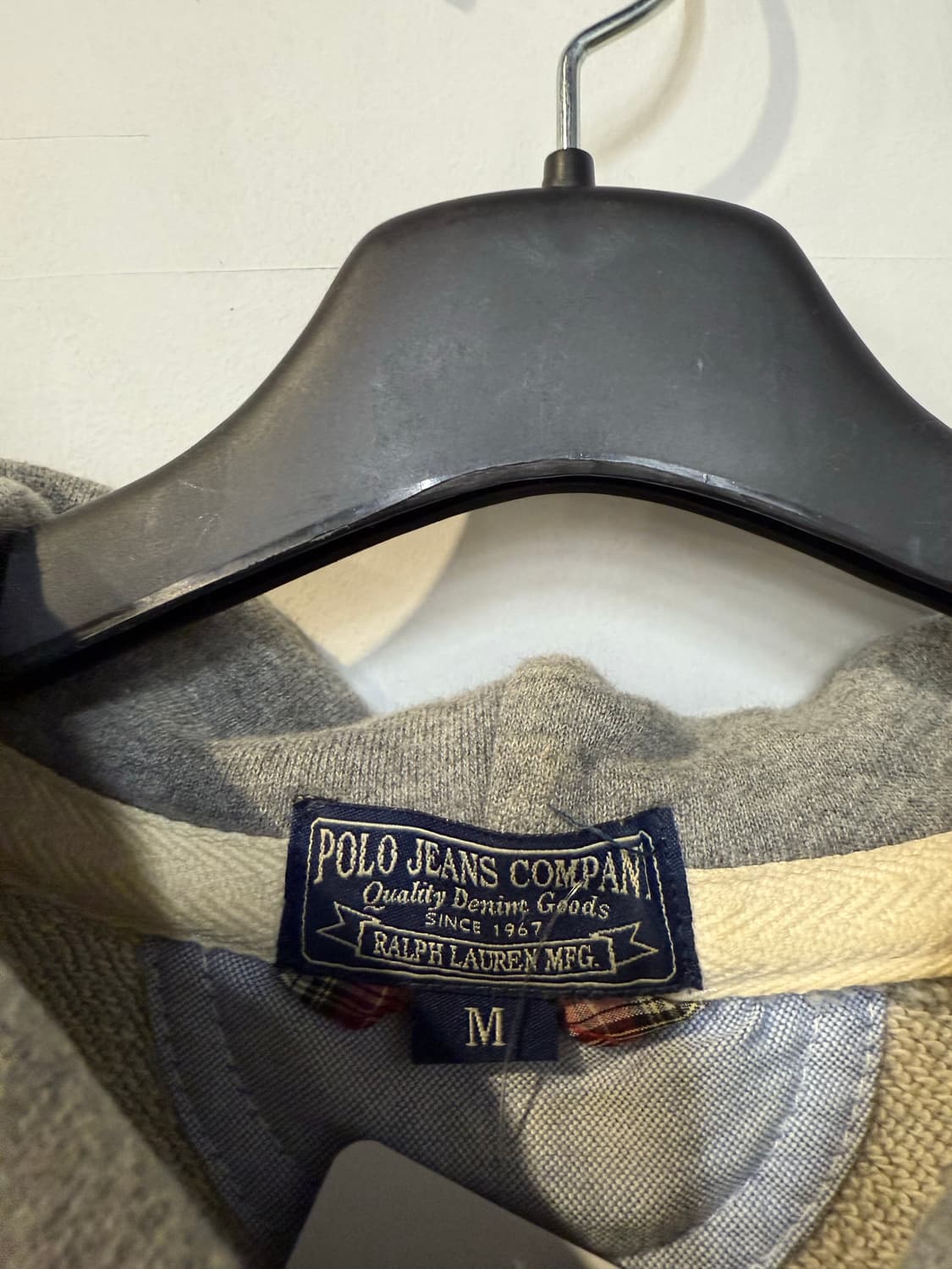 폴로 빈티지 그레이 후드티 상품이미지3