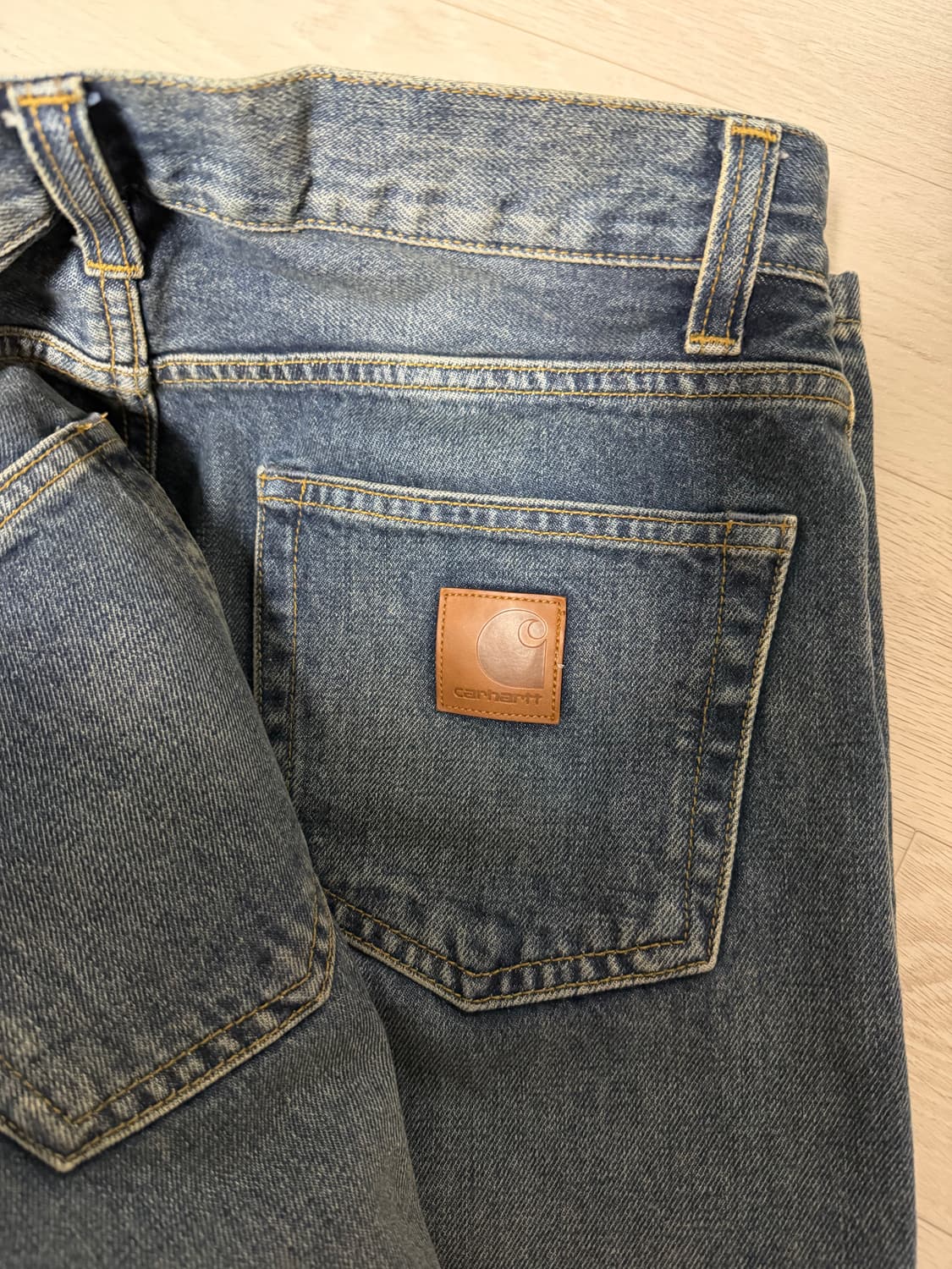 칼하트 wip 랜든 팬츠 블루 30 상품이미지4