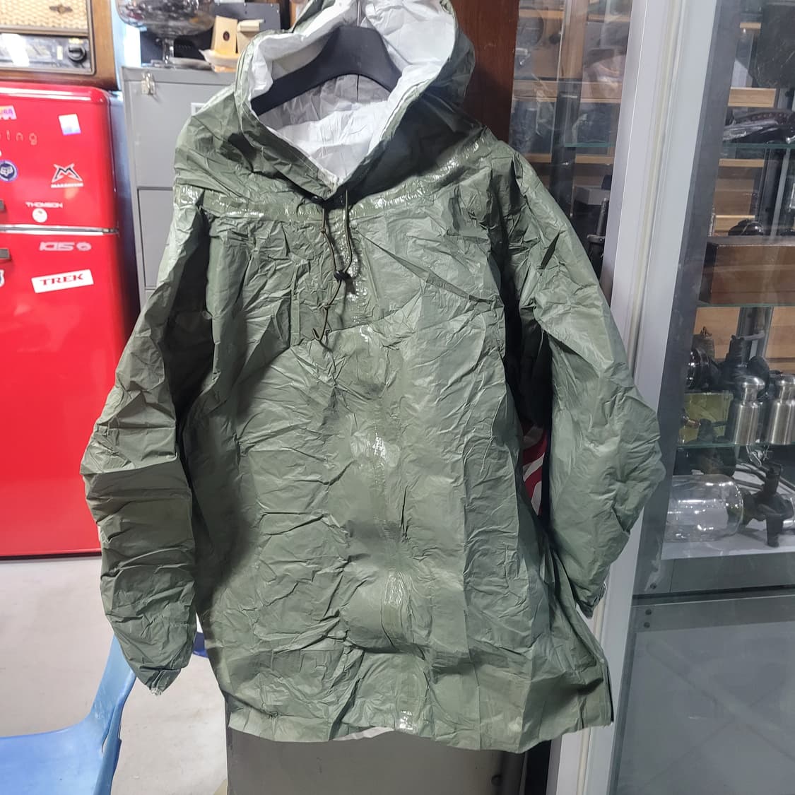 미 빈티지 액체 방호용 오염 방지복/초경량 우비 상품이미지1