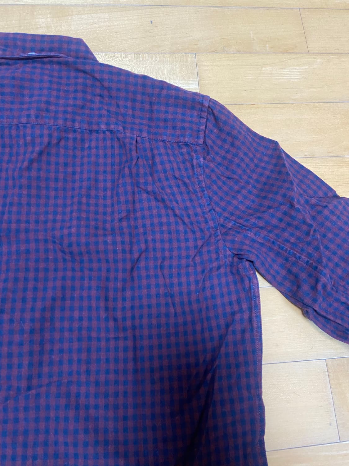 Steven Alan 면 체크셔츠  XS 상품이미지6