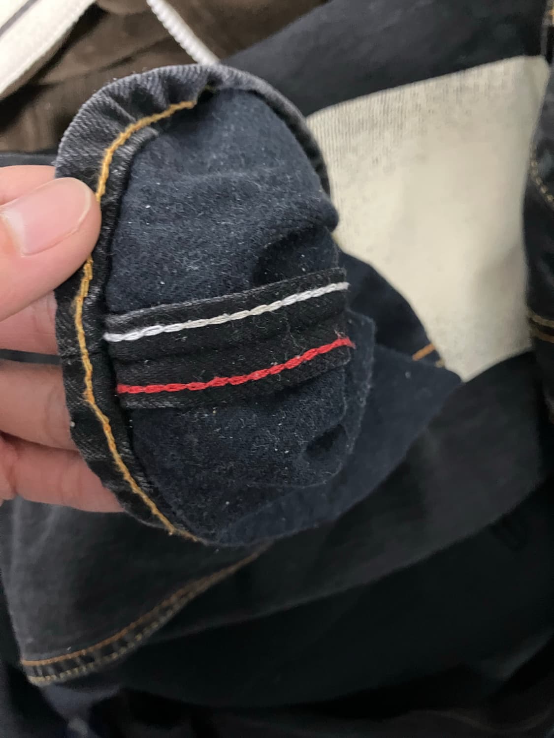 에비수 빅 다이콕 데님 팬츠 상품이미지4