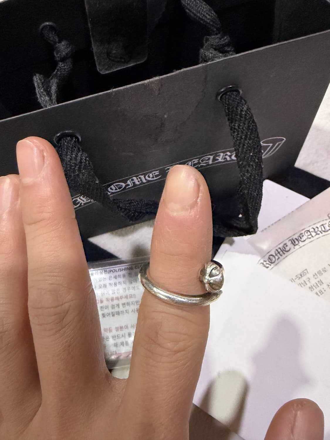 크롬하츠 크로스볼네일링 상품이미지2