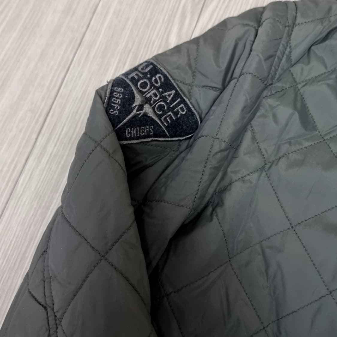 일본제 백넘버 U.S.ARMY 퀼팅 덱자켓 M사이즈 상품이미지3
