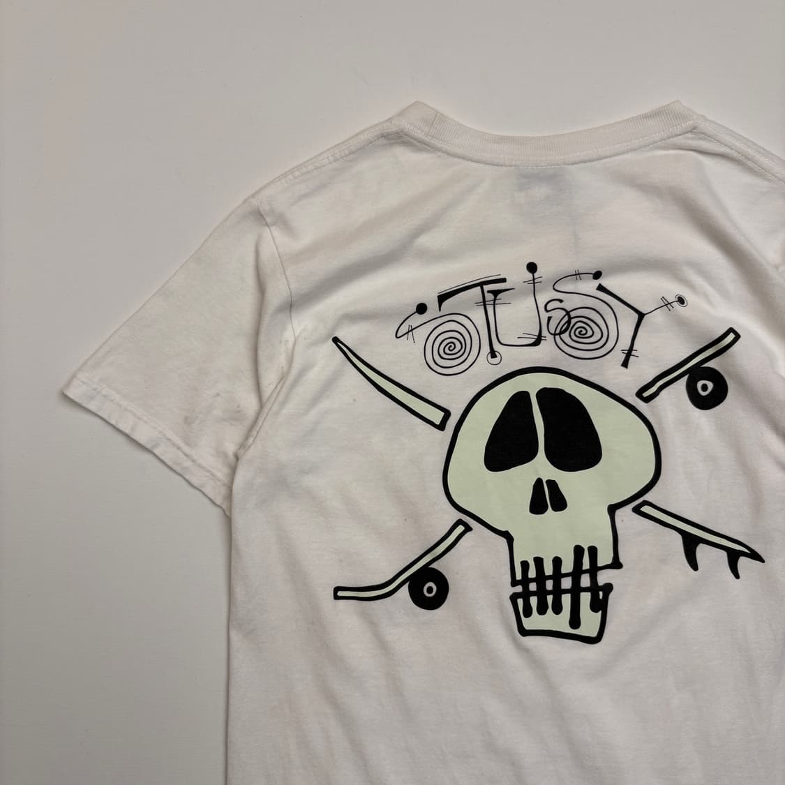 [S] STUSSY SKULL graphic T-shirt 상품이미지7