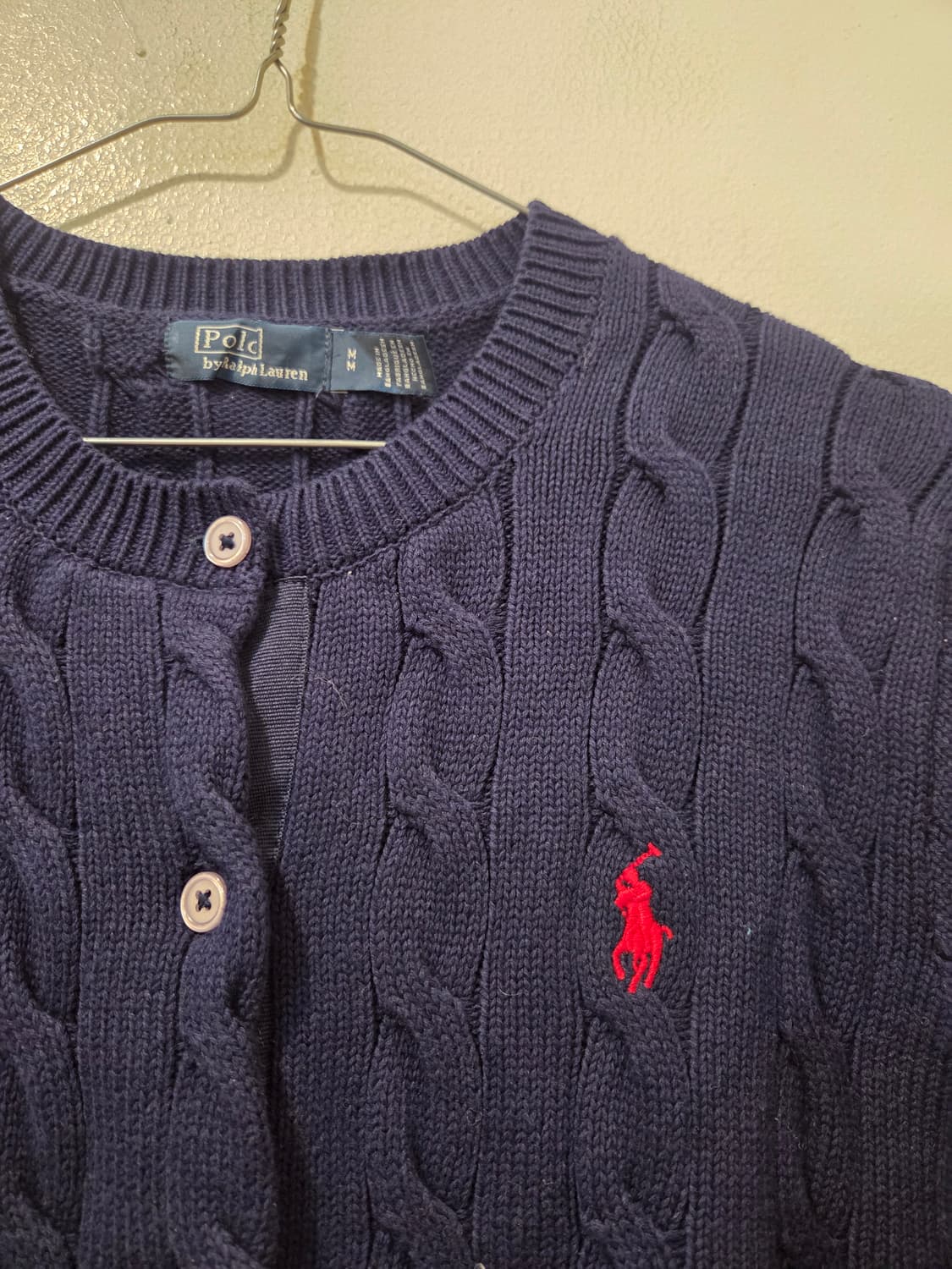 폴로랄프로렌 니트가디건 상품이미지3