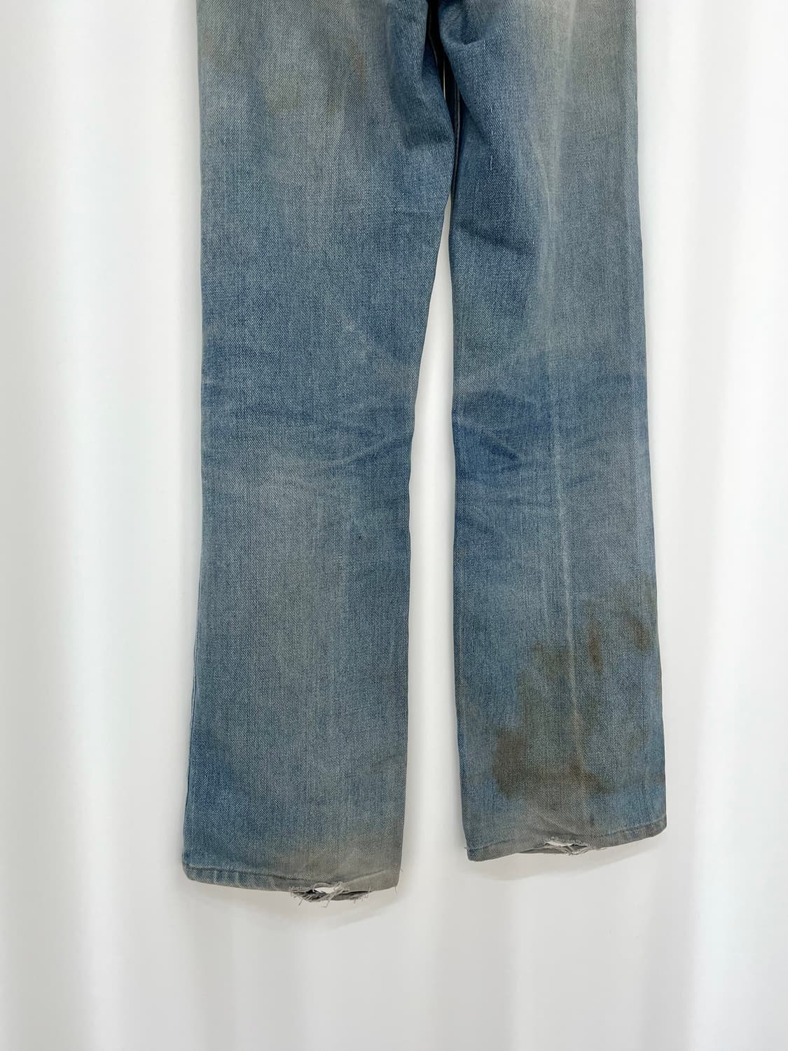 80's Levi's 717 boots cut denim pants 상품이미지6