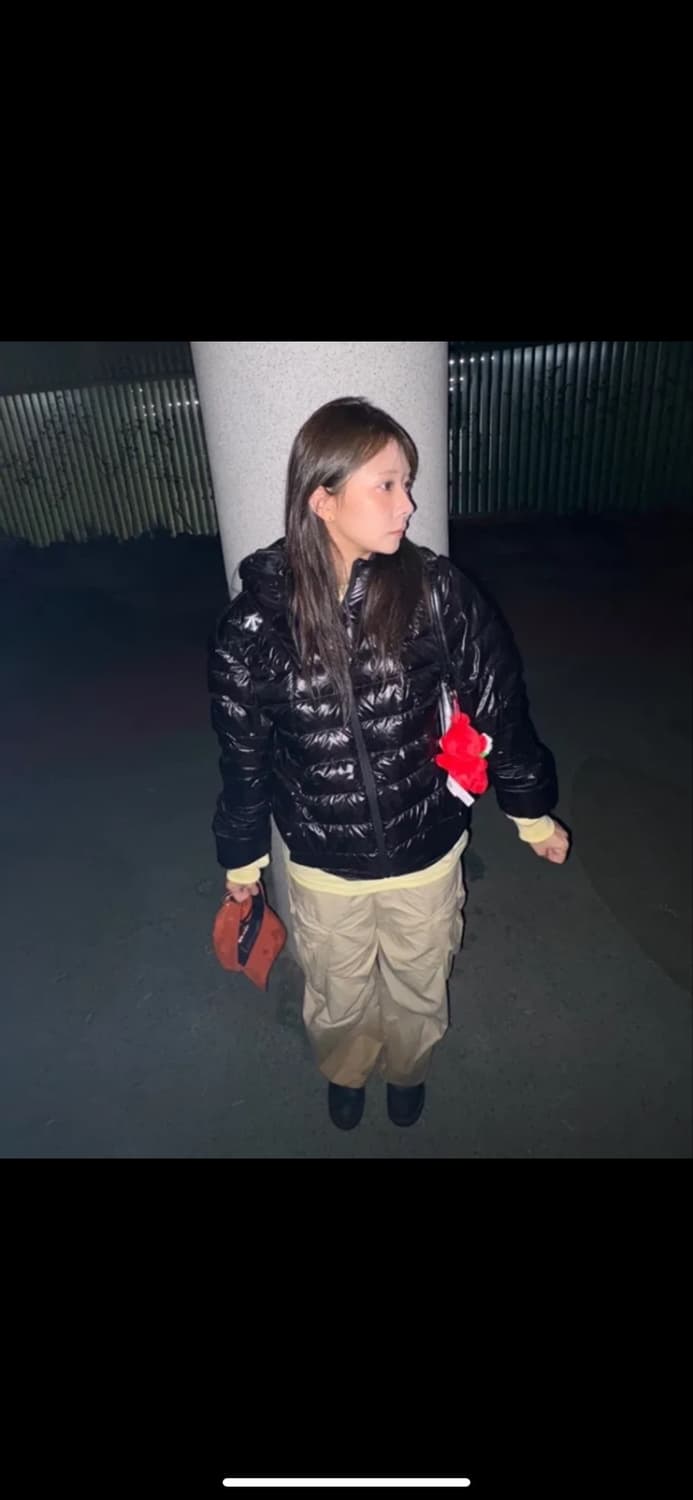 데상트 경량 패딩 팔아요 m 95 상품이미지3