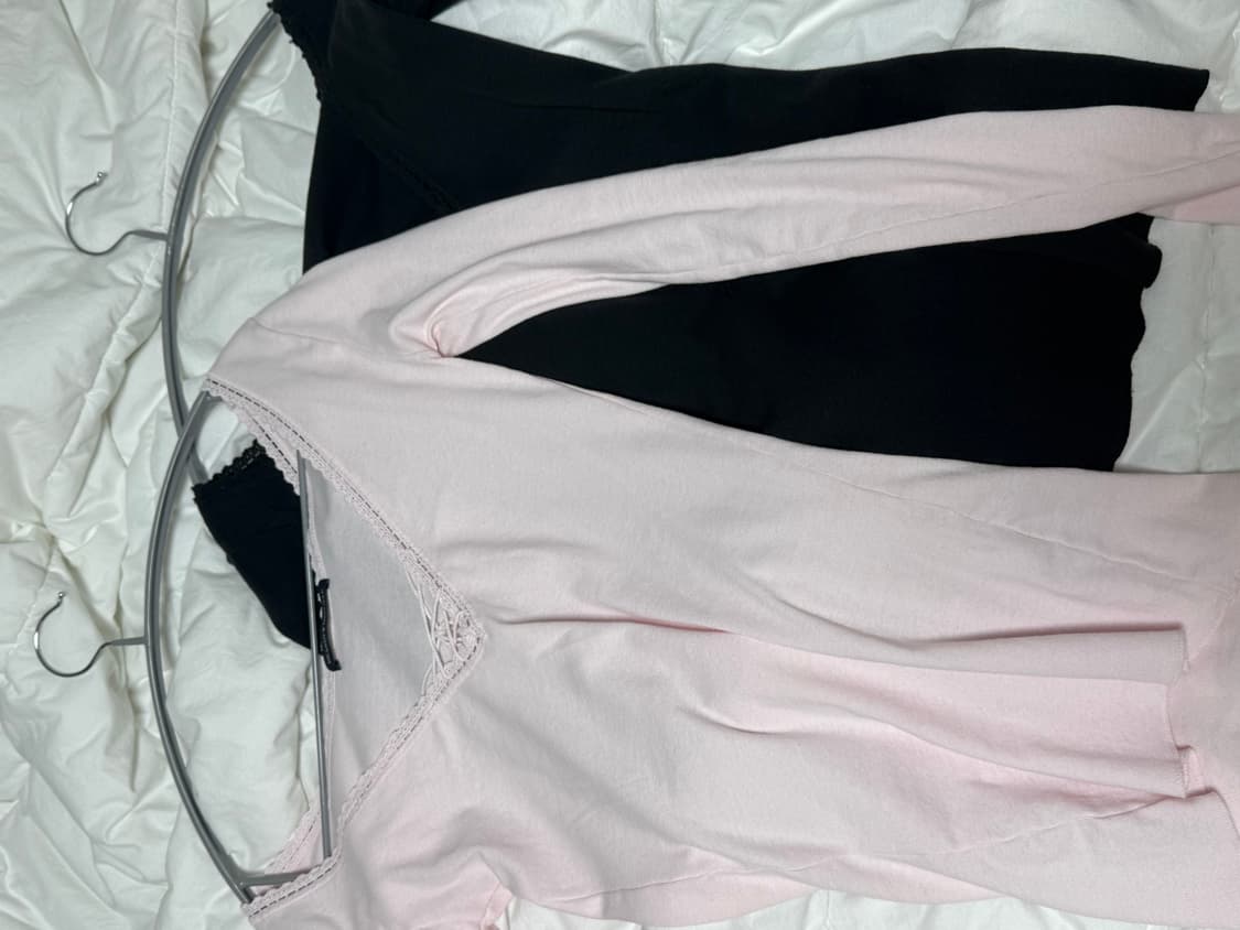 브랜디 멜빌 코르셋 티셔츠 (핑크,블랙) 상품이미지1