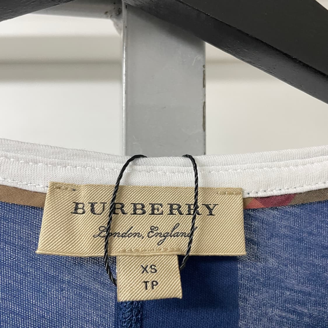 버버리 반팔 티셔츠 블루 XS(W) 상품이미지5