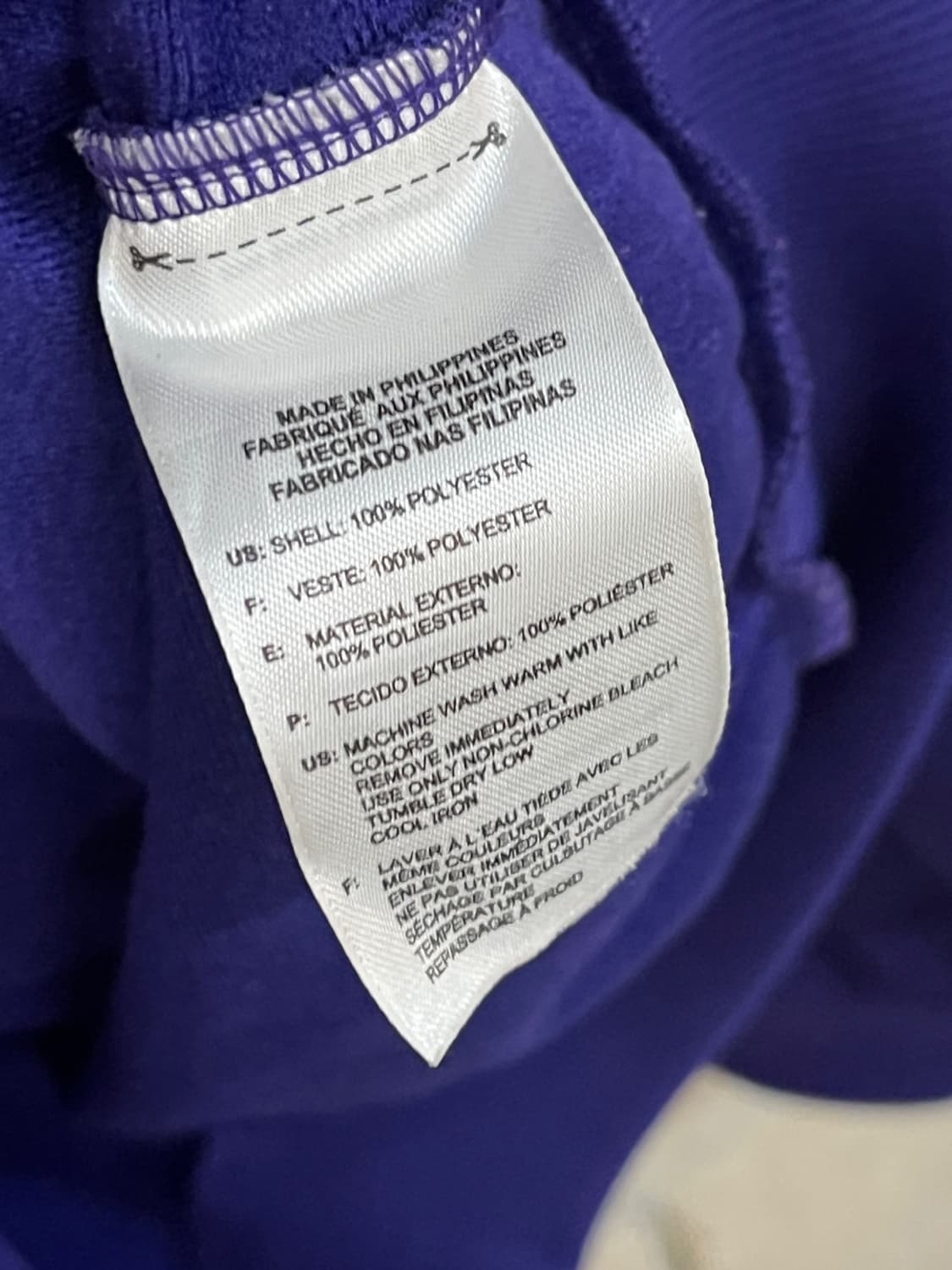 아디다스 퍼플 파이어버드 트랙 탑 져지 상품이미지7