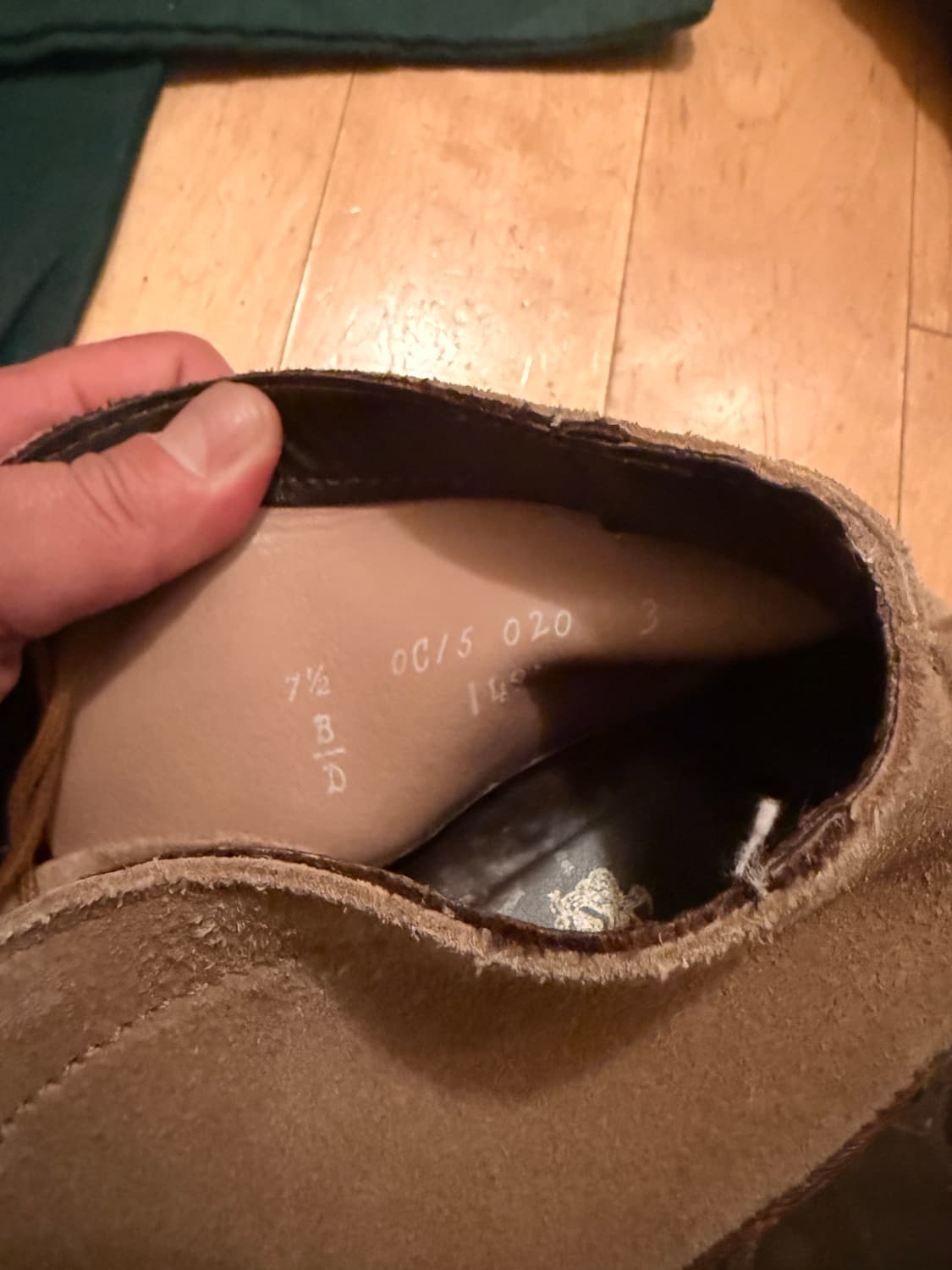 알든 스웨이드 처카 부츠 7.5 d 상품이미지5