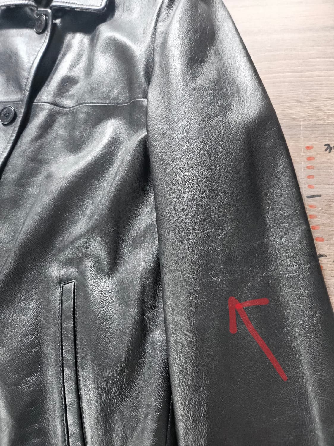 디노갈루치 여성 블랙 양 가죽 리버시블 양면 자켓 상품이미지3