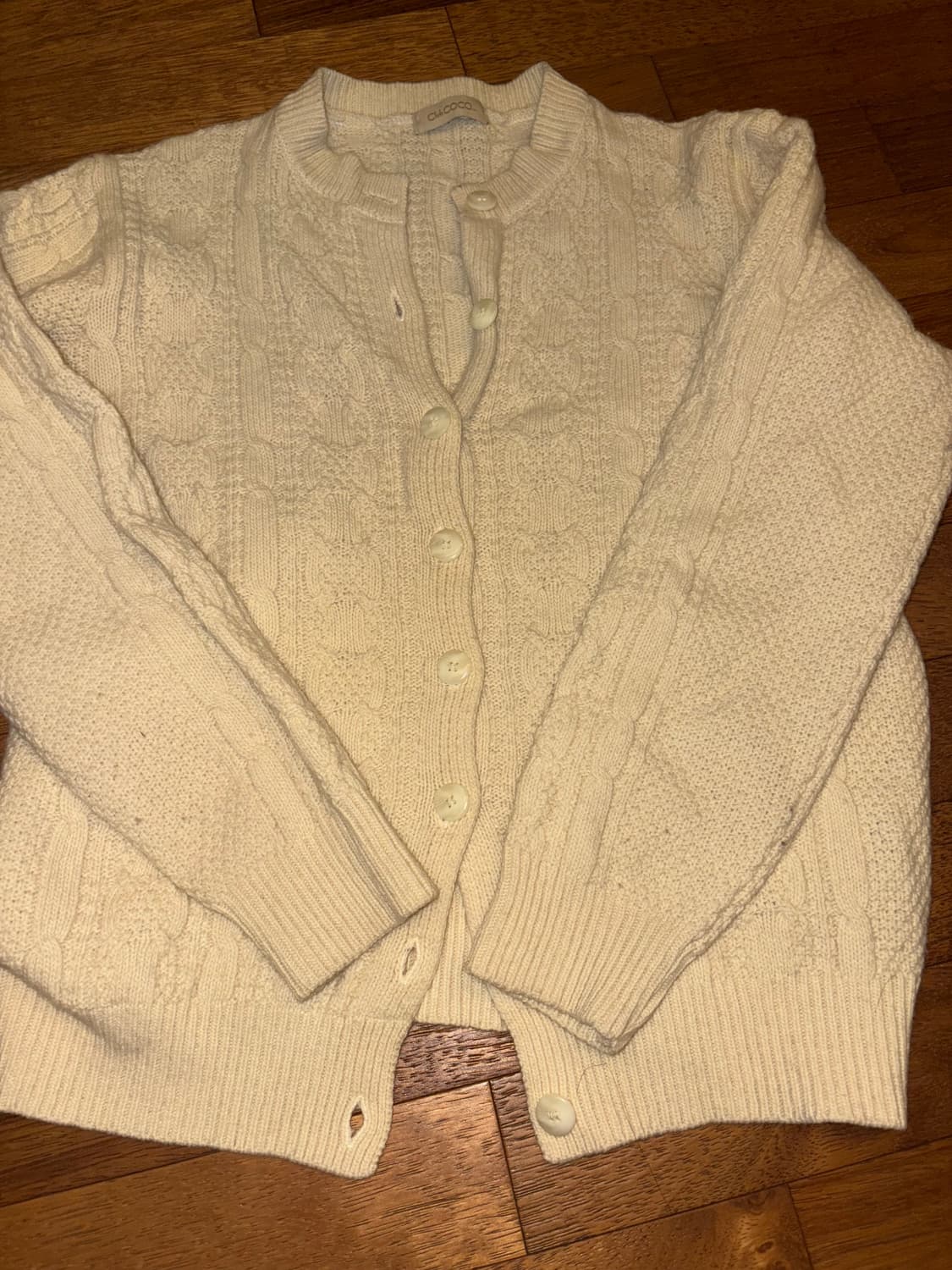 클럽코코 버터옐로우 가디건 상품이미지1