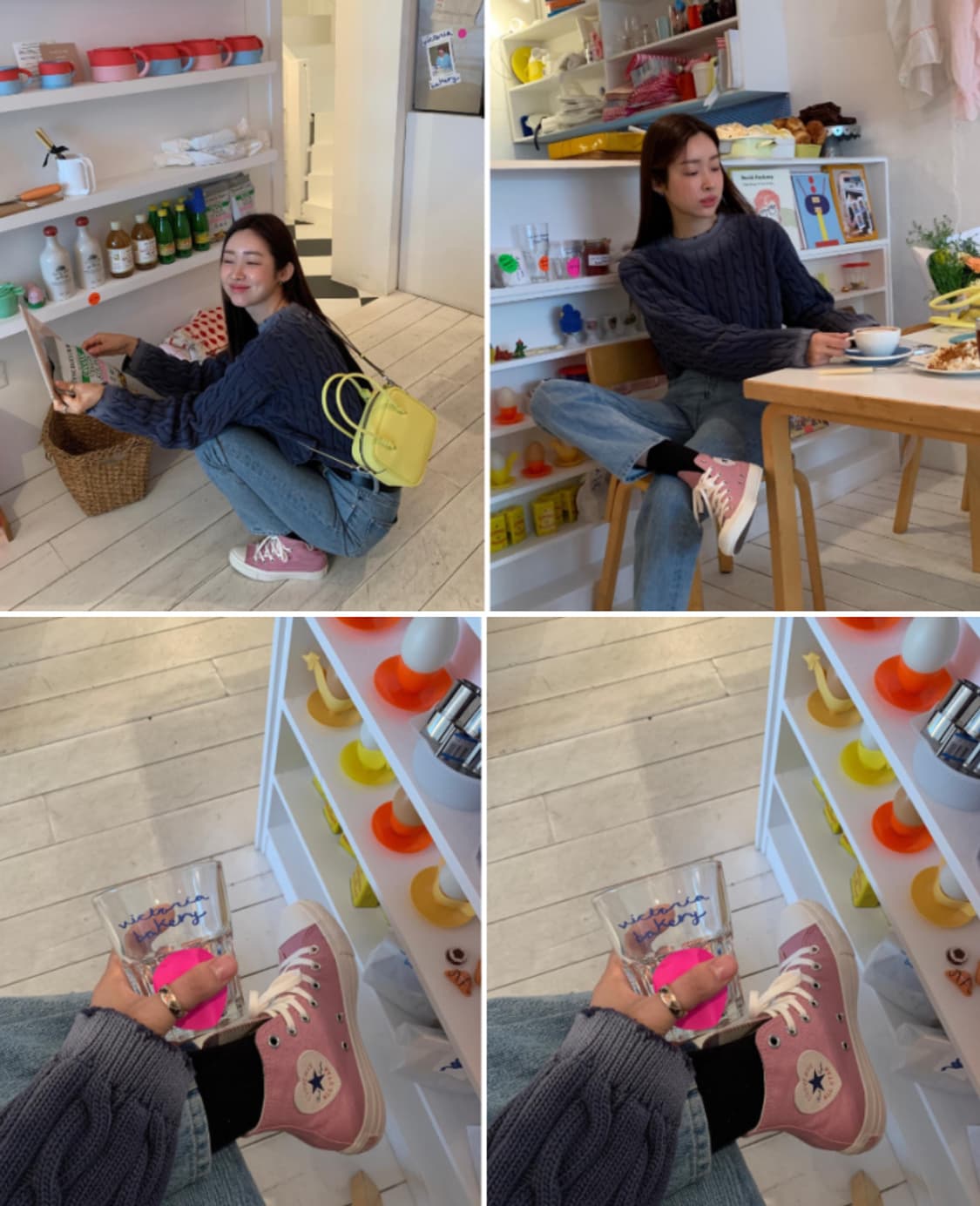 컨버스 척 테일러 올스타 하트패치 하이 오키드 핑크 상품이미지6