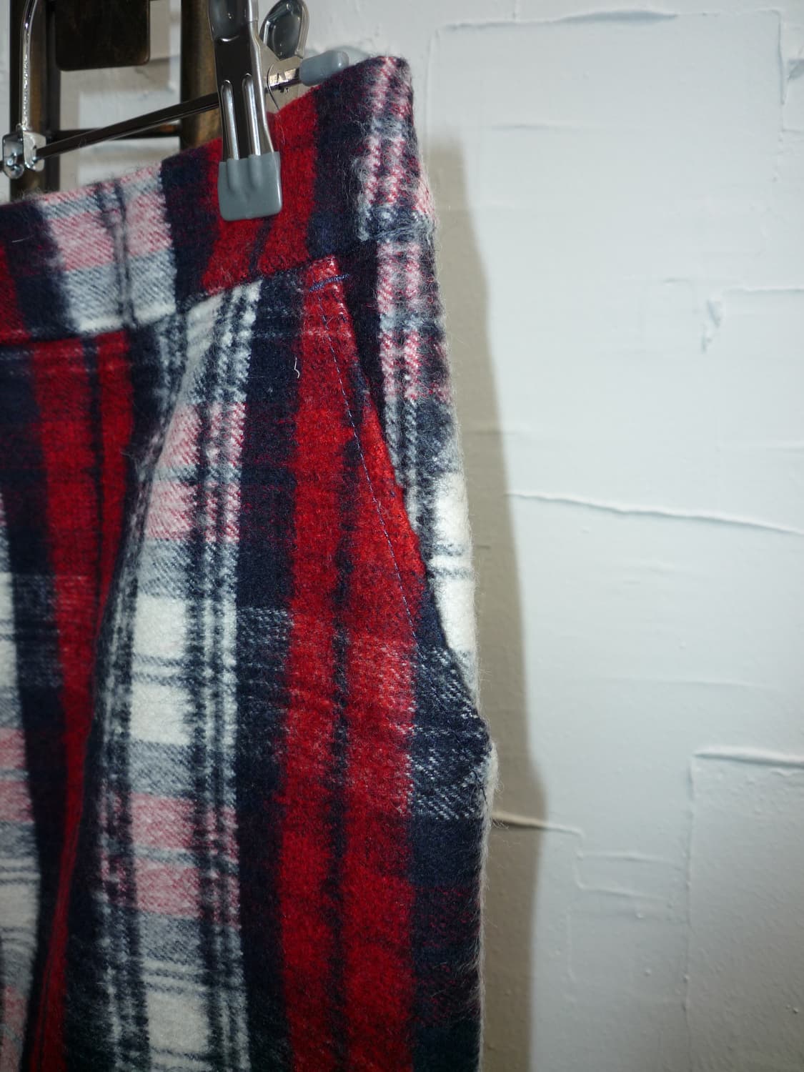 red check patterned skirt 상품이미지8