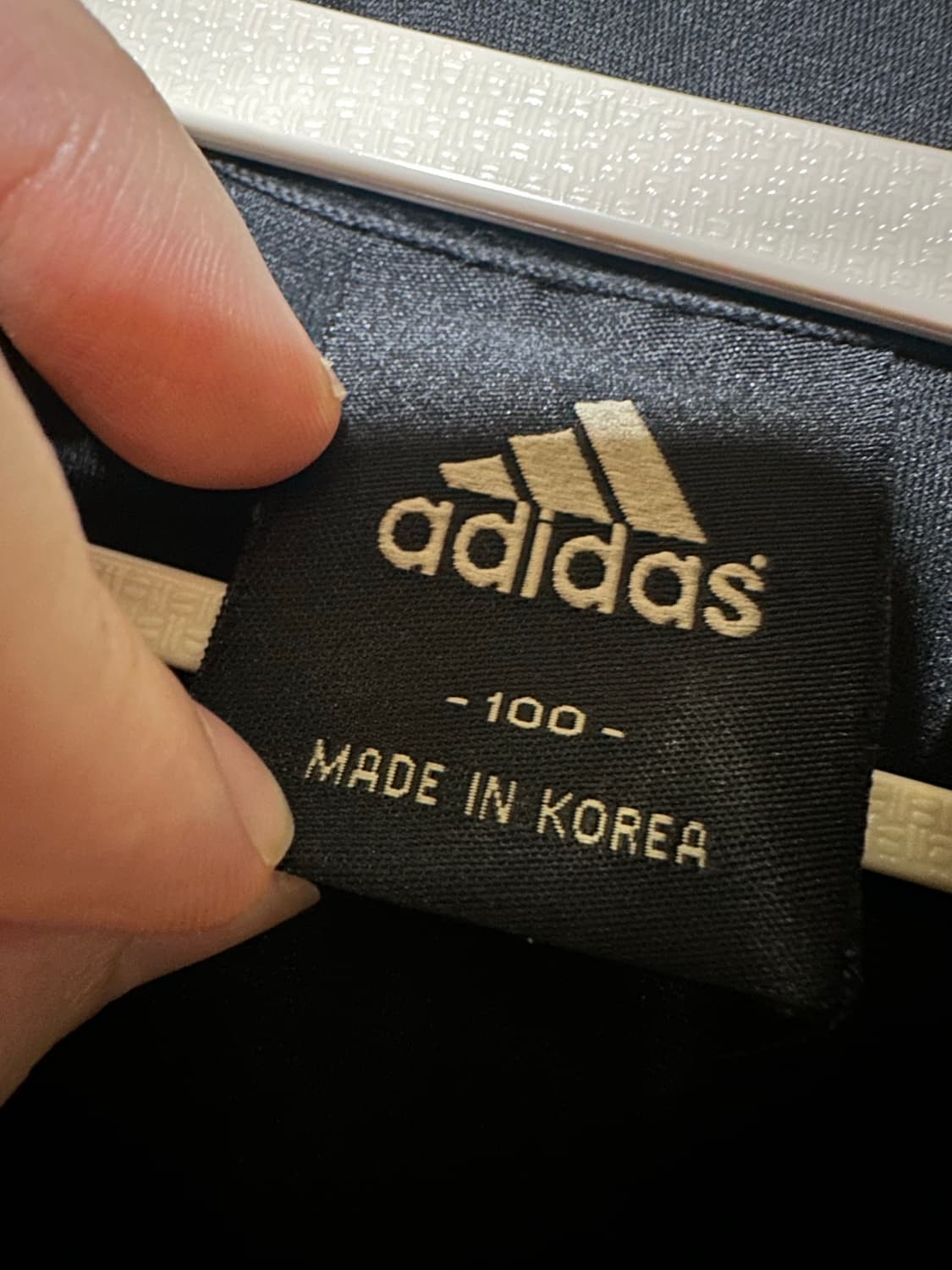 아디다스 져지 아디다스 블랙 골드 삼선져지 트랙탑 집업 아디다스 검골 상품이미지5