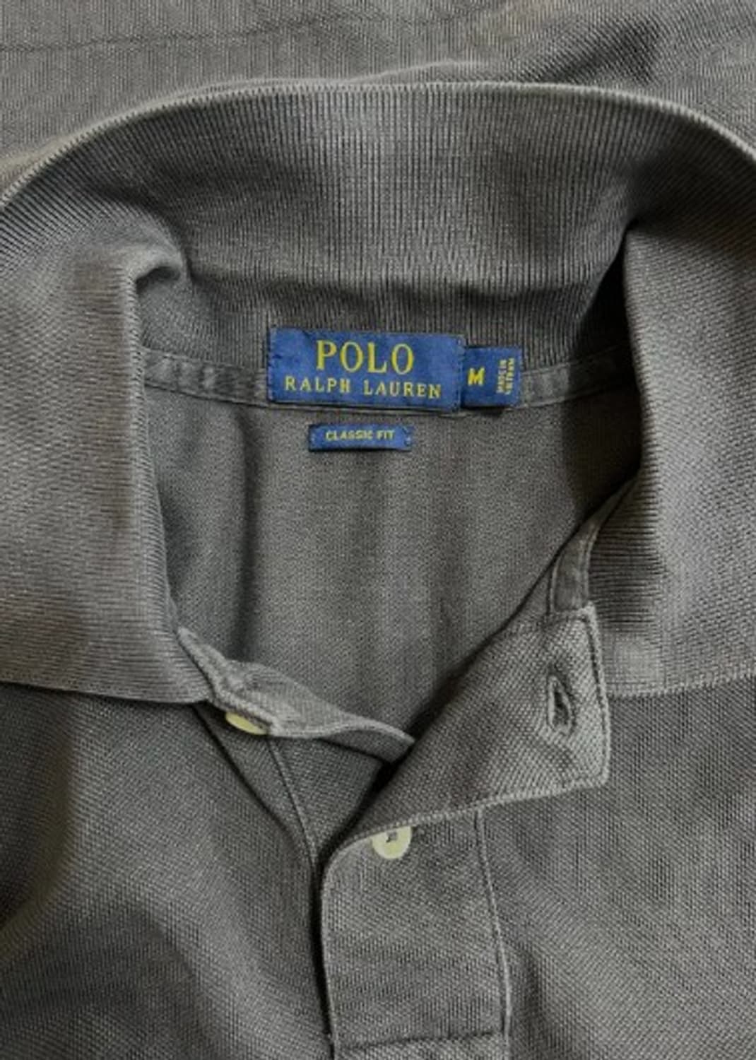 폴로랄프로렌 남성 차콜 PK카라반팔티셔츠 M 상품이미지4