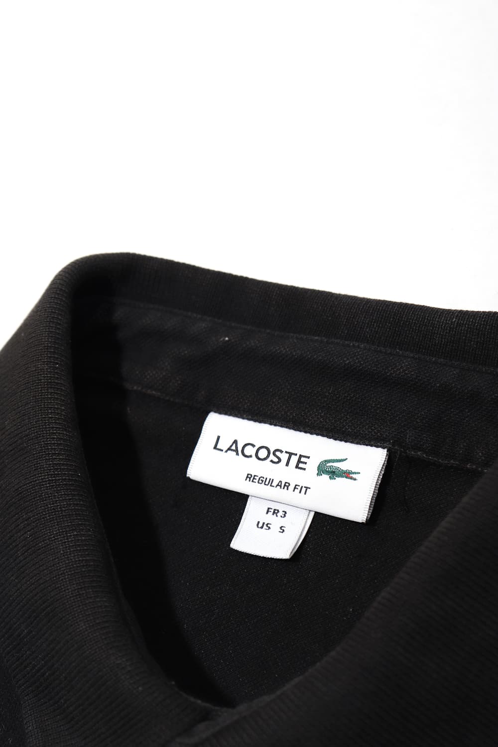 LACOSTE 레귤러핏 폴로 카라티 size S 상품이미지3