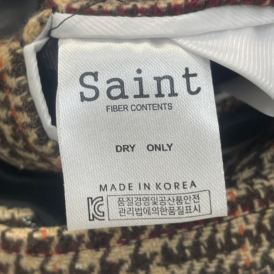 50 세인트 뉴욕 체크 블레이저 자켓 0304S1 상품이미지3