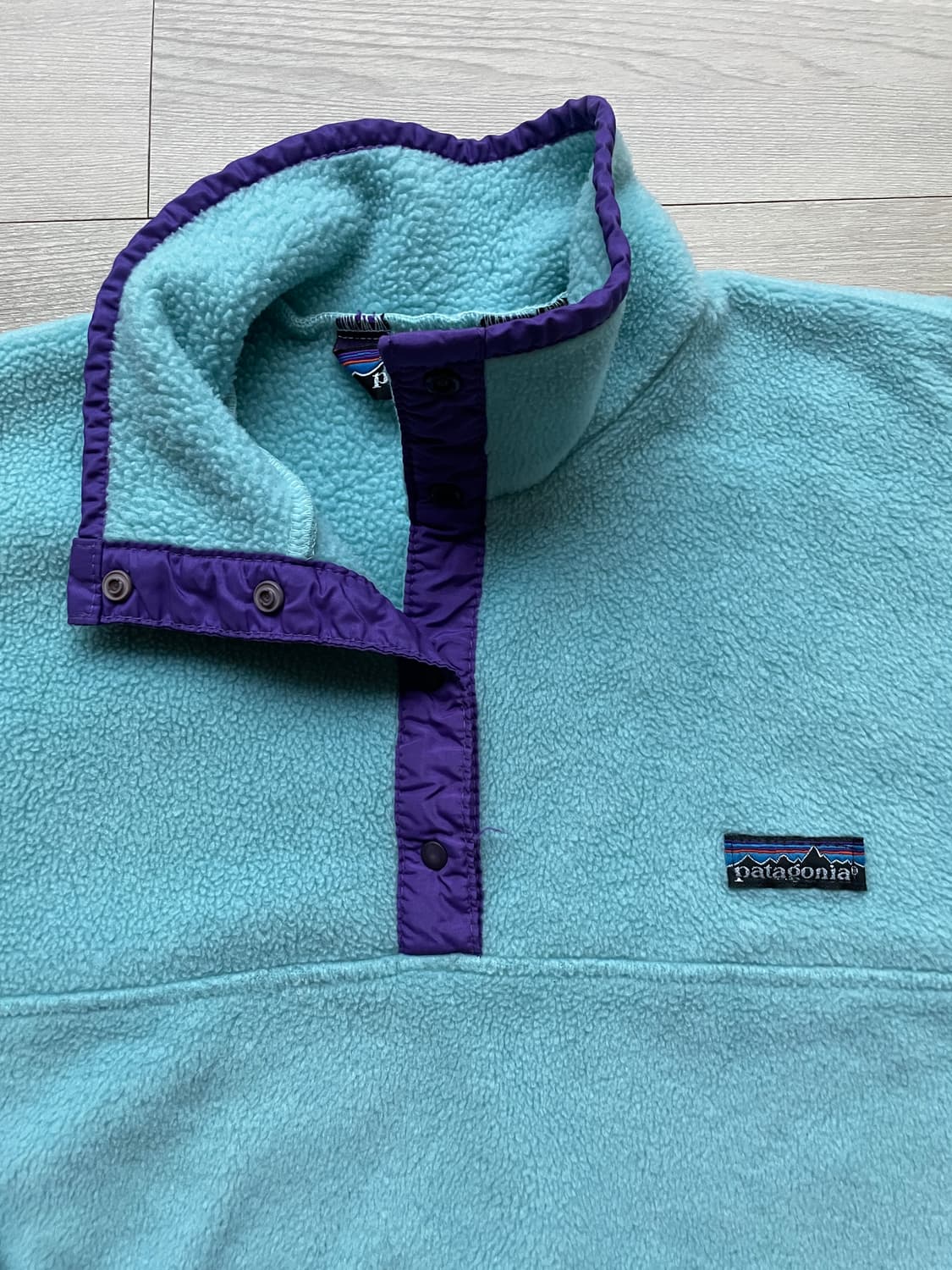 80s 파타고니아 신칠라 블루 퍼플 patagonia 빈티지 상품이미지5