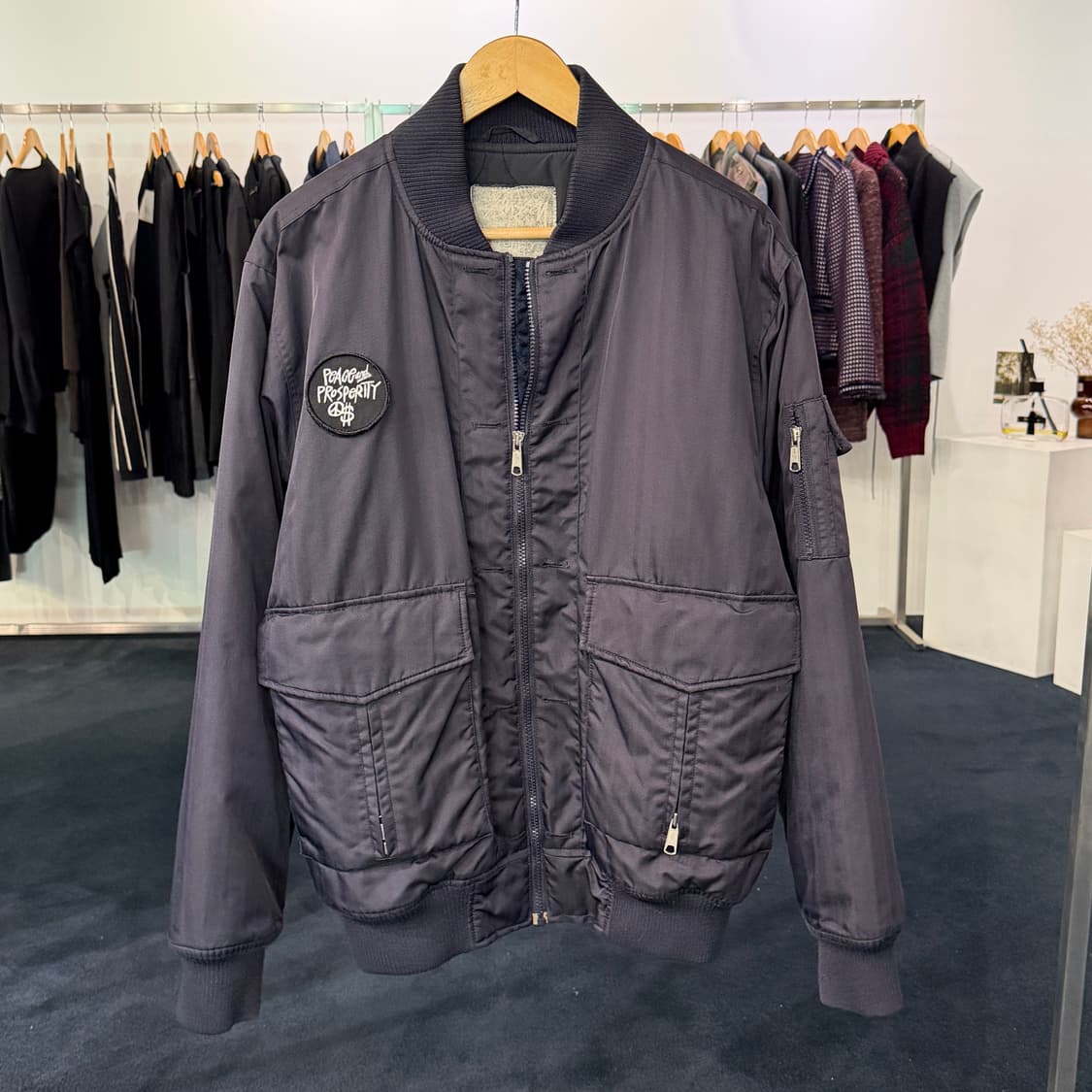 [L] Stussy 스투시 기어 MA-1 항공점퍼 상품이미지1