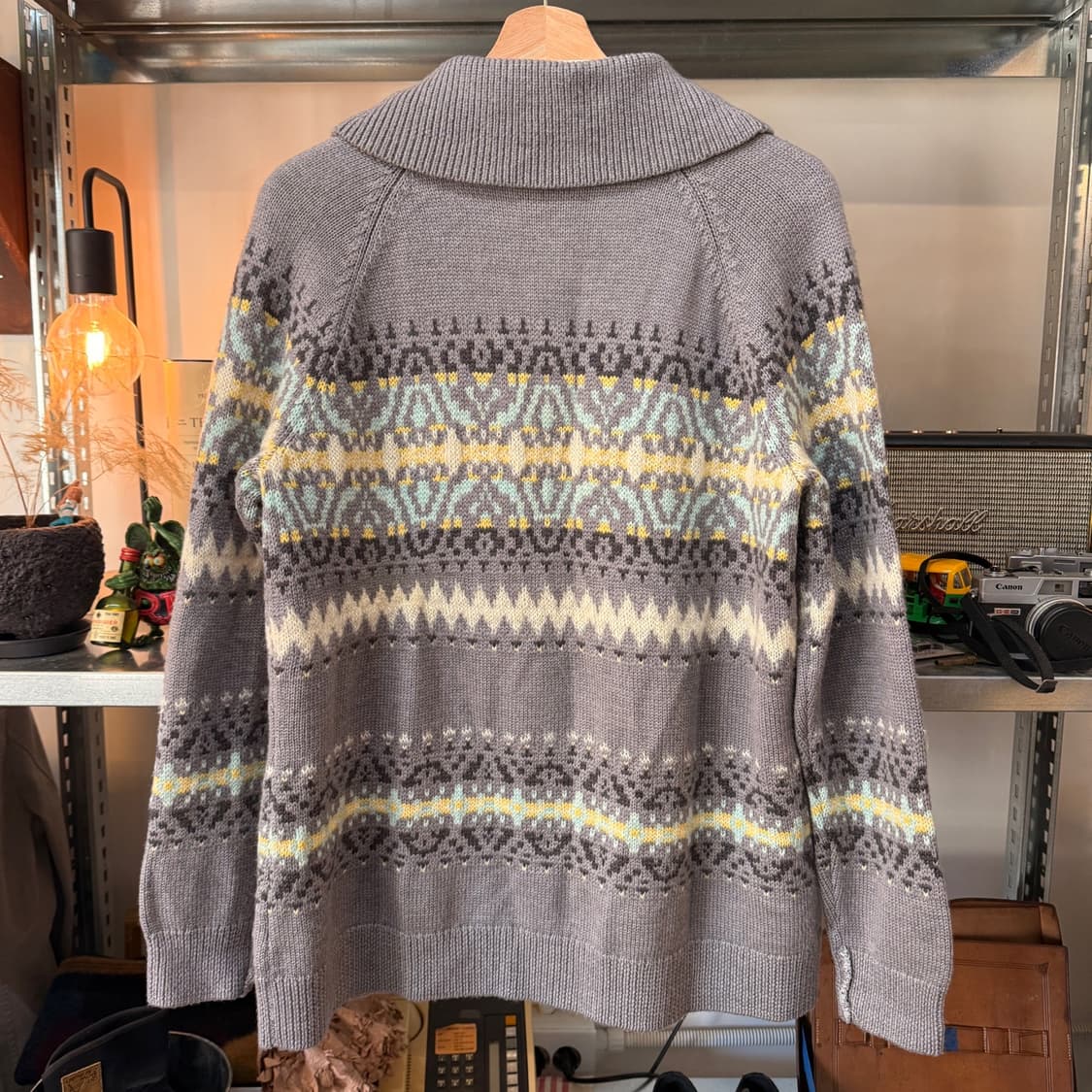 펜들턴 메리노울 모헤어 혼방 가디건 상품이미지2