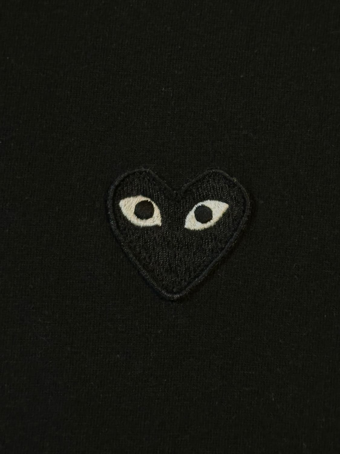꼼데가르송 CDG 블랙 하트와펜 반팔 티셔츠 블랙 상품이미지3