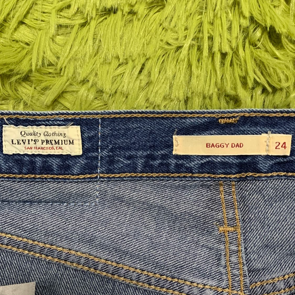 [표기 24, 실측 29] 리바이스 배기 대드 데님팬츠 상품이미지5