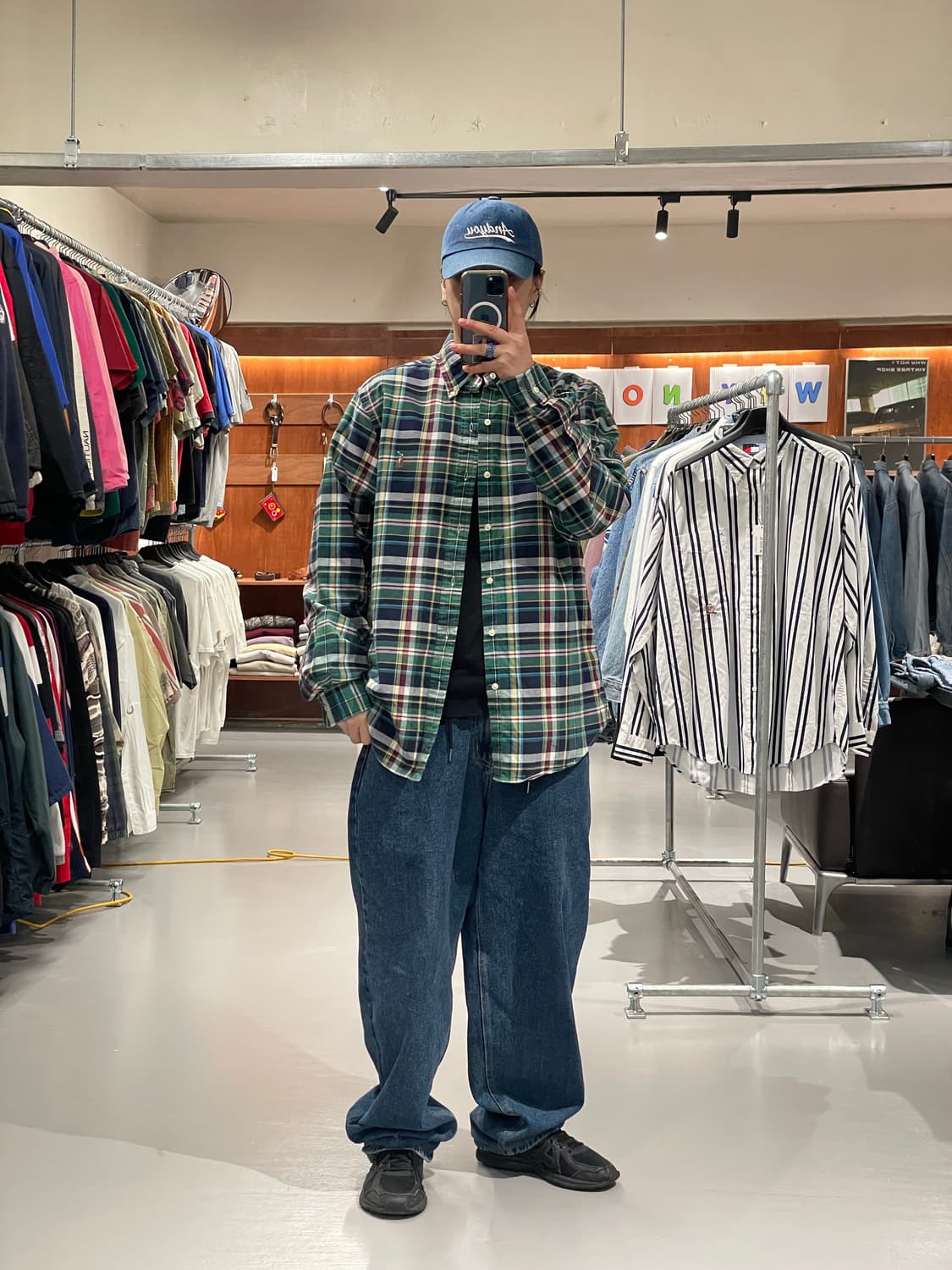 폴로 랄프 로렌 체크 셔츠   상품이미지3