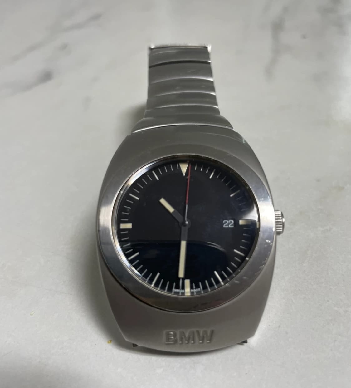[빈티지/BMW] 오벌형 스테인리스 시계 상품이미지1