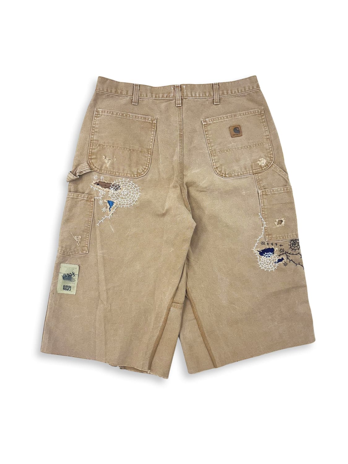 Carhartt Boro Sashiko Distressed Shorts 상품이미지2