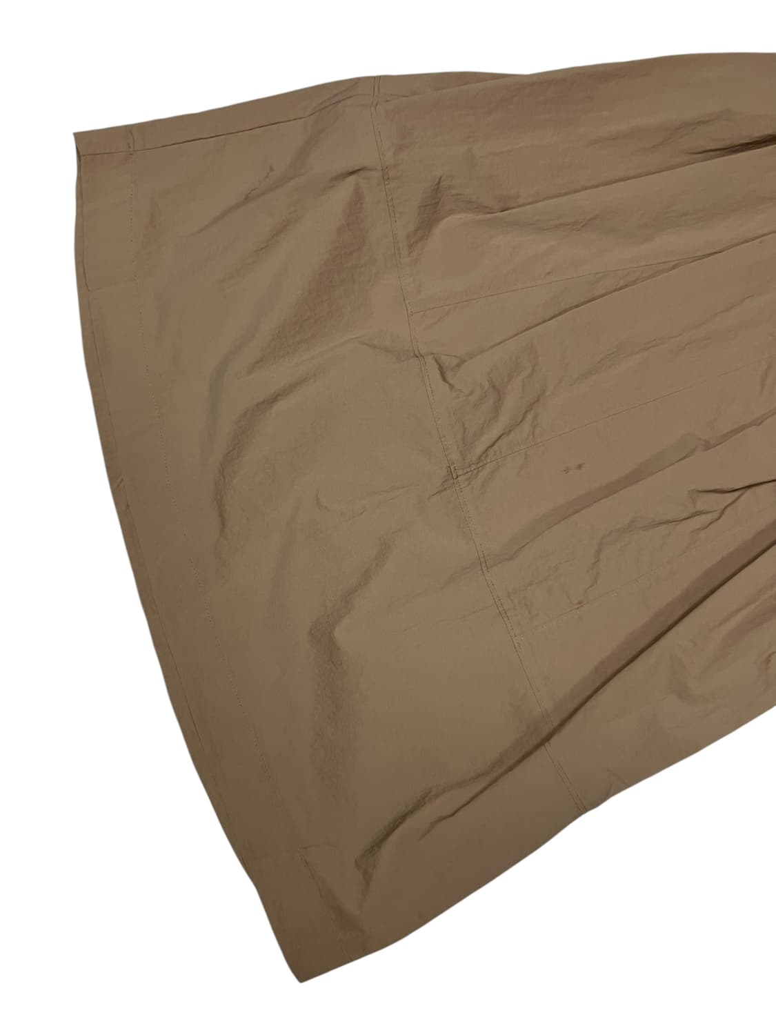 SJ SJ 라이트 브라운 반팔 A라인 플레어 롱 원피스 S 상품이미지7