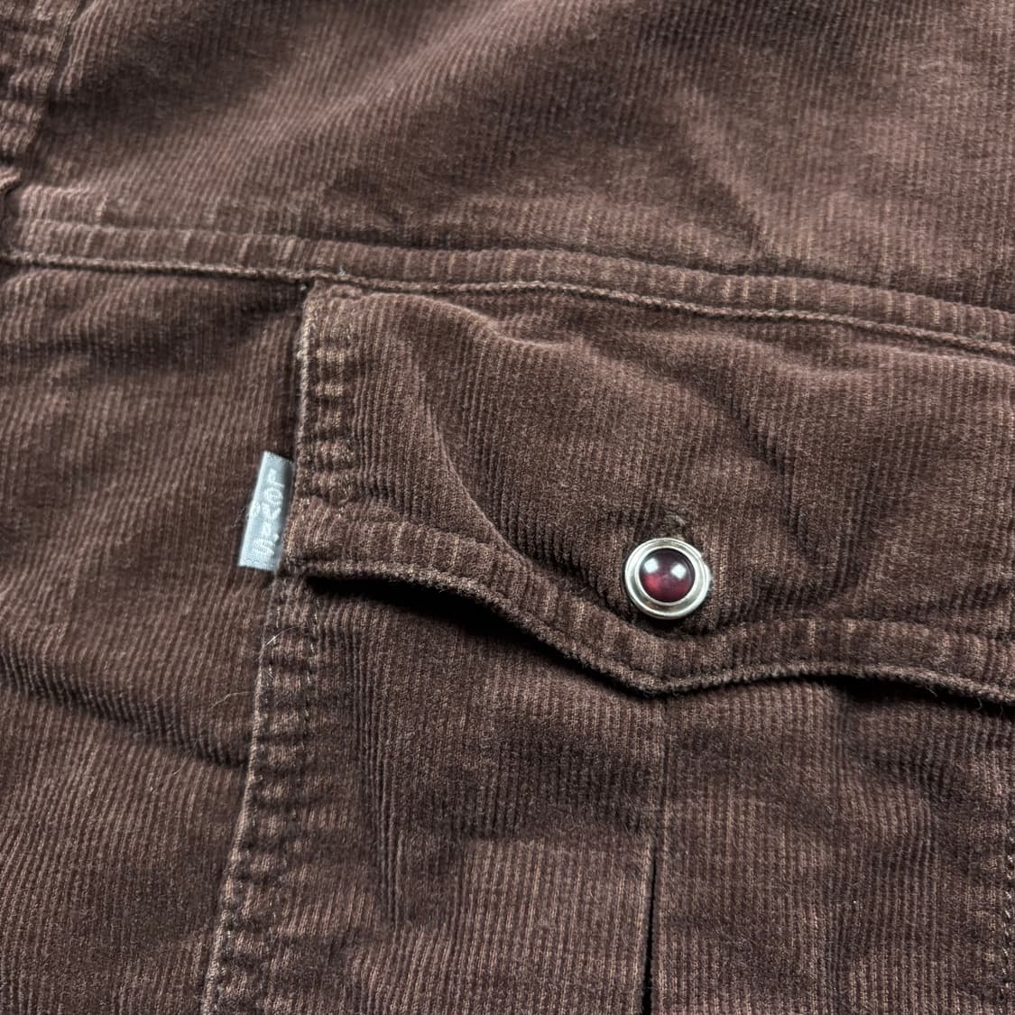 리바이스 실버탭 웨스턴 무드 코듀로이 셔츠 상품이미지4