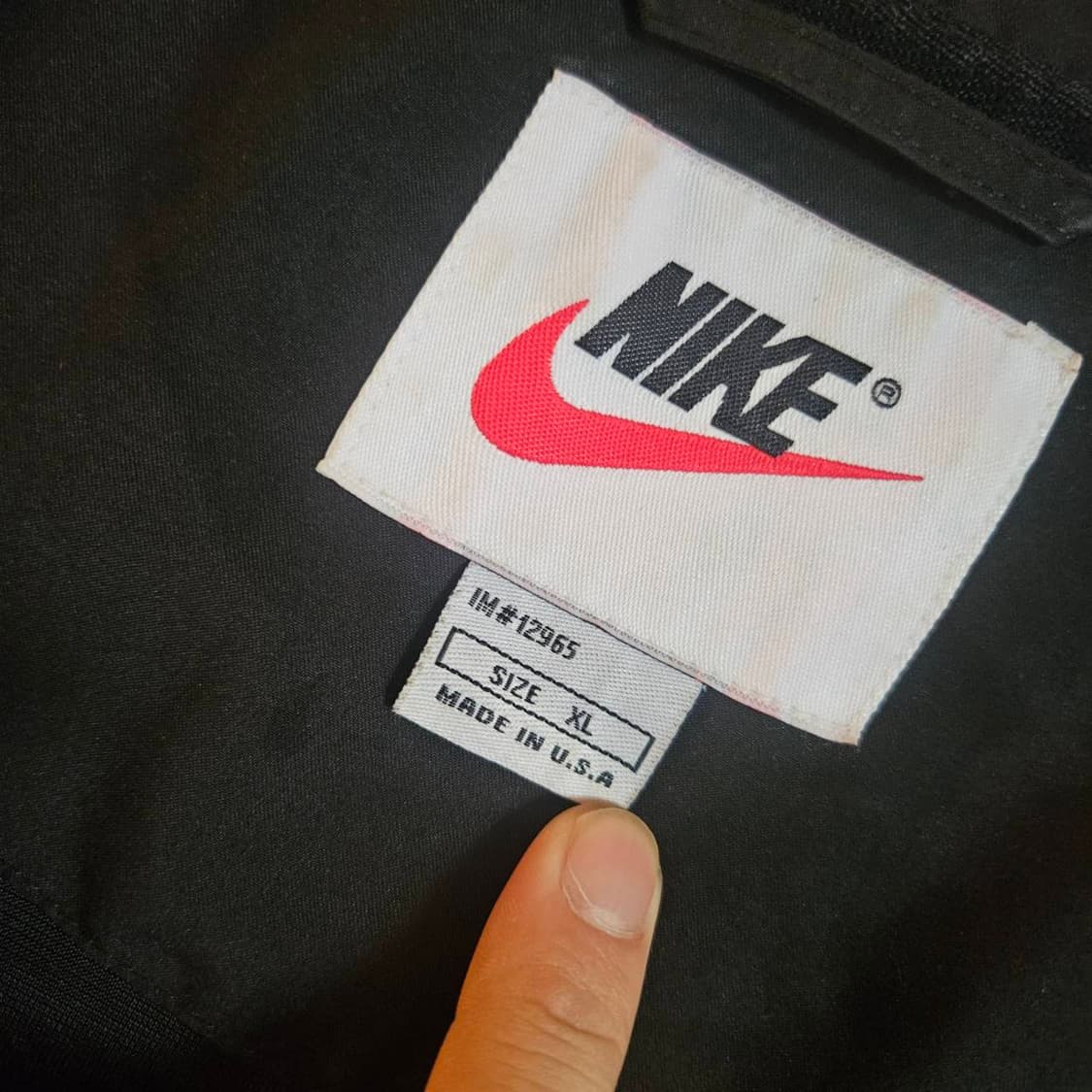 나이키(Nike) 90's in USA 빅로고 브이넥 웜업 XL 상품이미지8