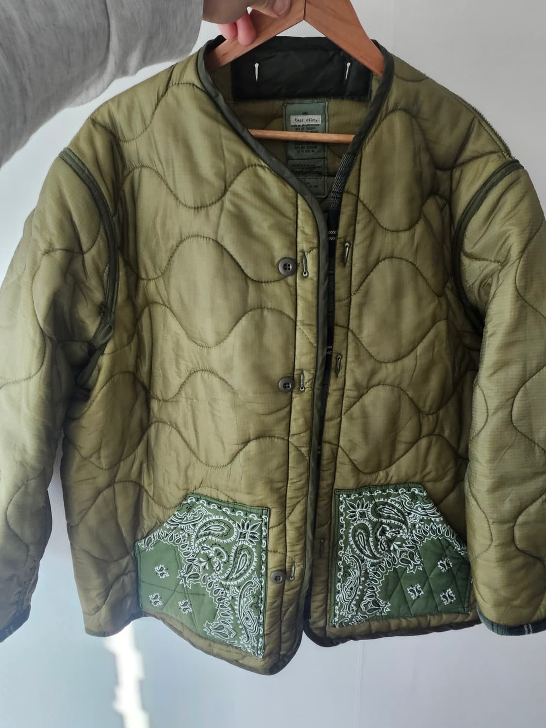 80s 미군 m65 내피 이스트오캄 리메이크 상품이미지1