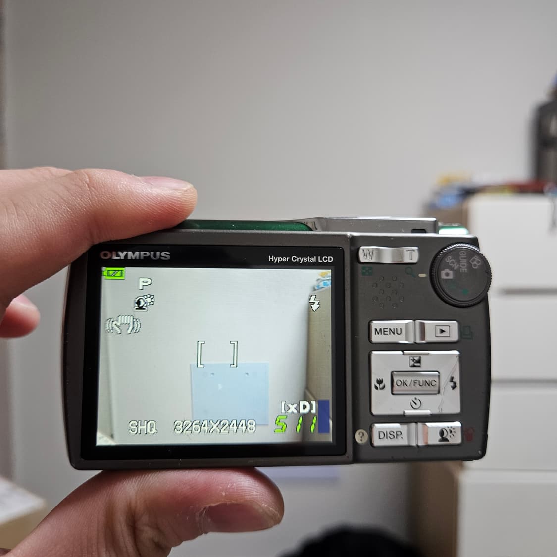 올림푸스 뮤830 그린 빈티지 디카 디지털카메라 상품이미지3